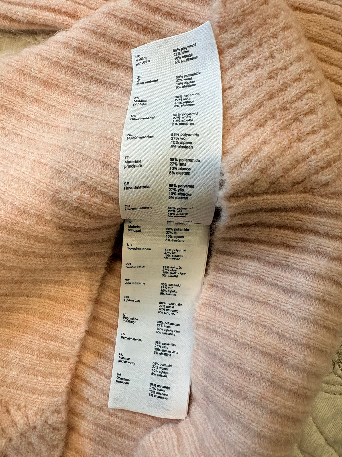 Maje - Pull 122MANDANA Rose Pale - Neuve avec étiquette MAJE