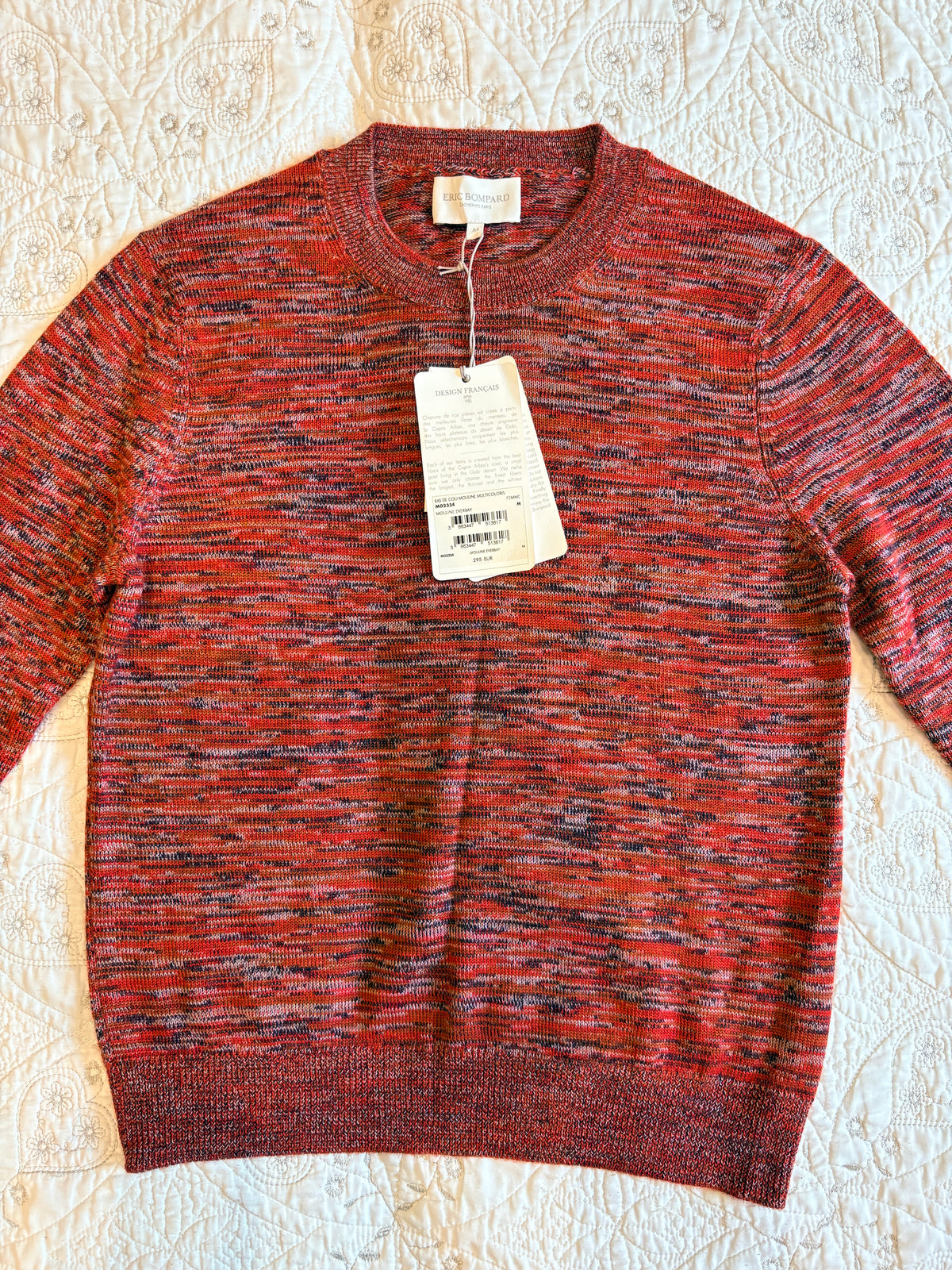 Éric Bompard - Ras de cou mouliné multicoloris - Mouline Everbay - Neuve avec étiquette Eric BOMPARD