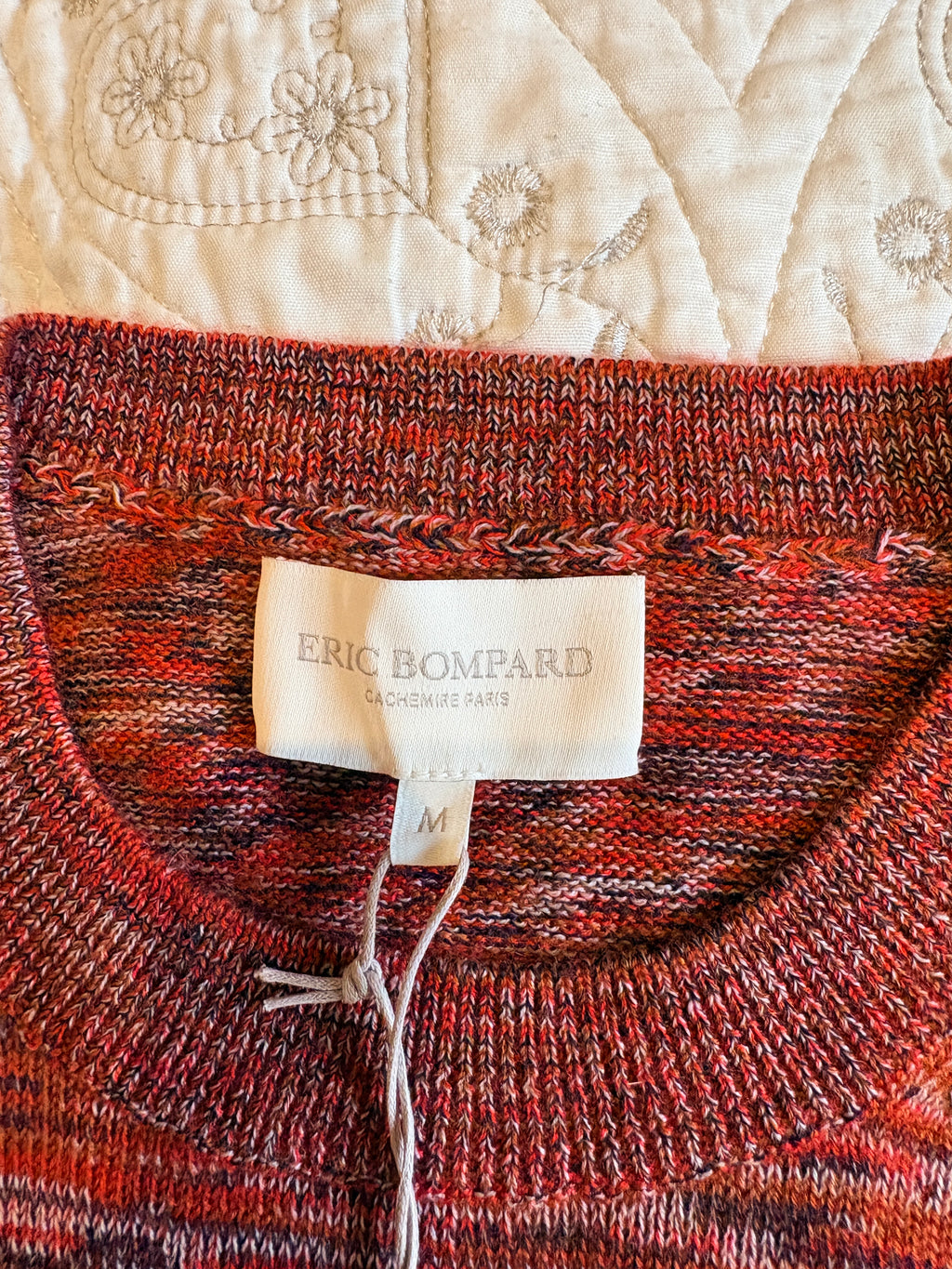Éric Bompard - Ras de cou mouliné multicoloris - Mouline Everbay - Neuve avec étiquette Eric BOMPARD
