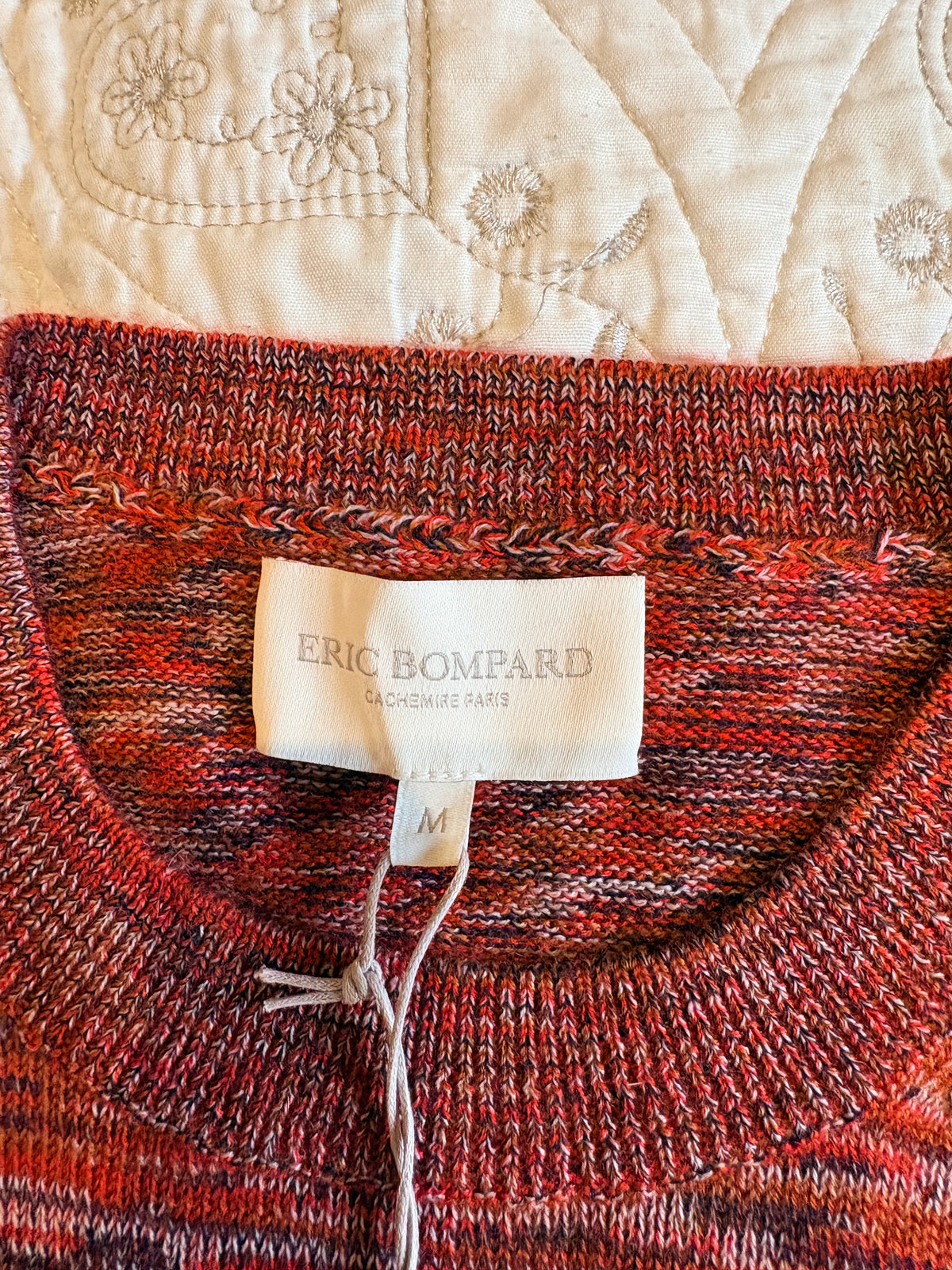 Éric Bompard - Ras de cou mouliné multicoloris - Mouline Everbay - Neuve avec étiquette Eric BOMPARD