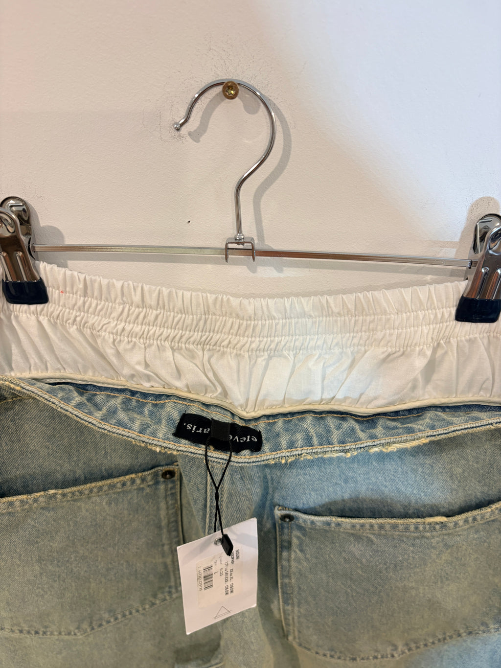 Jean Denim Double Ceinture Nouni – Eleven Paris (Neuf)