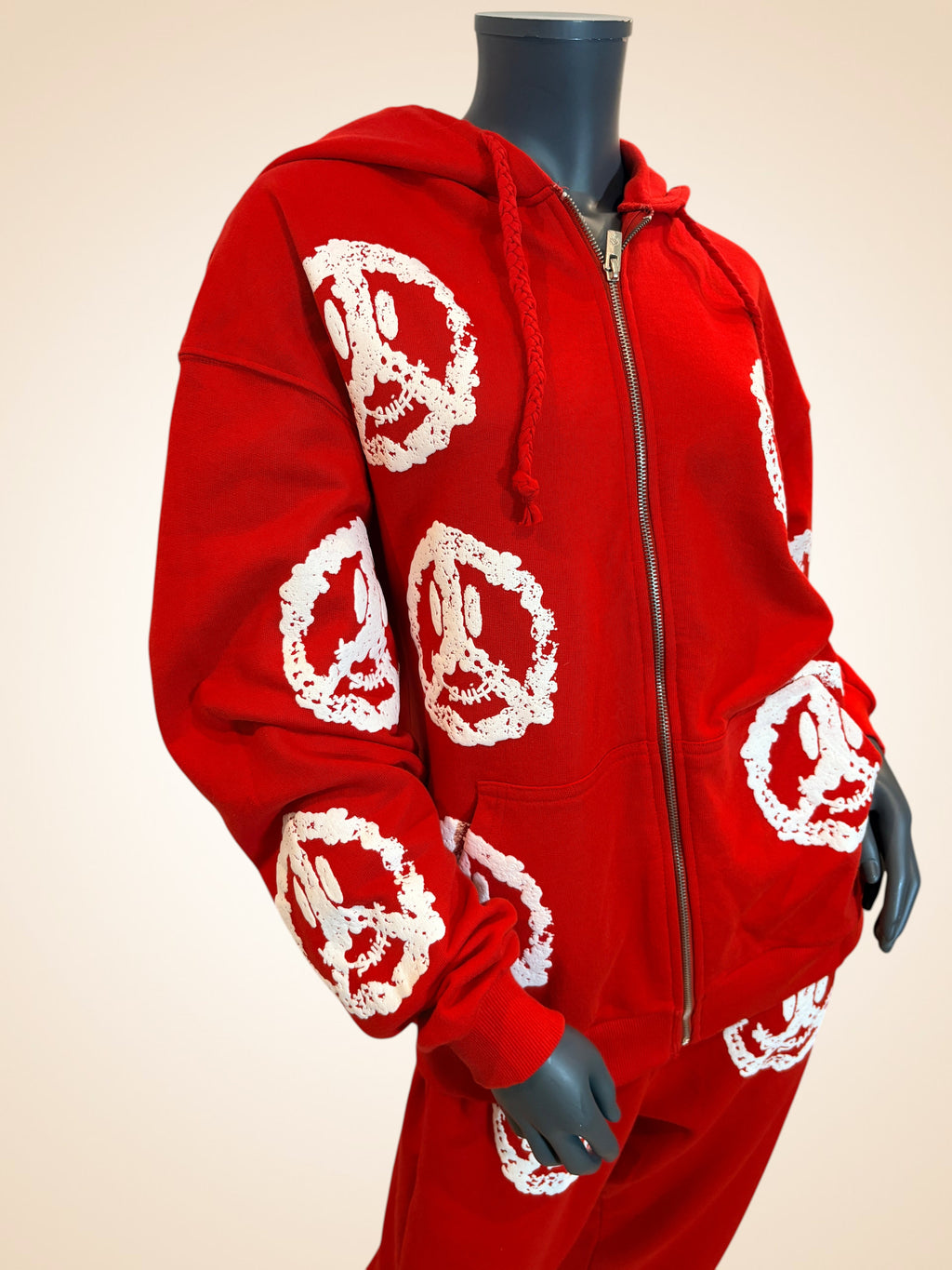 Ensemble de Jogging Rouge "No Snitch by Prince" x Eleven Paris – Neuf avec Étiquette