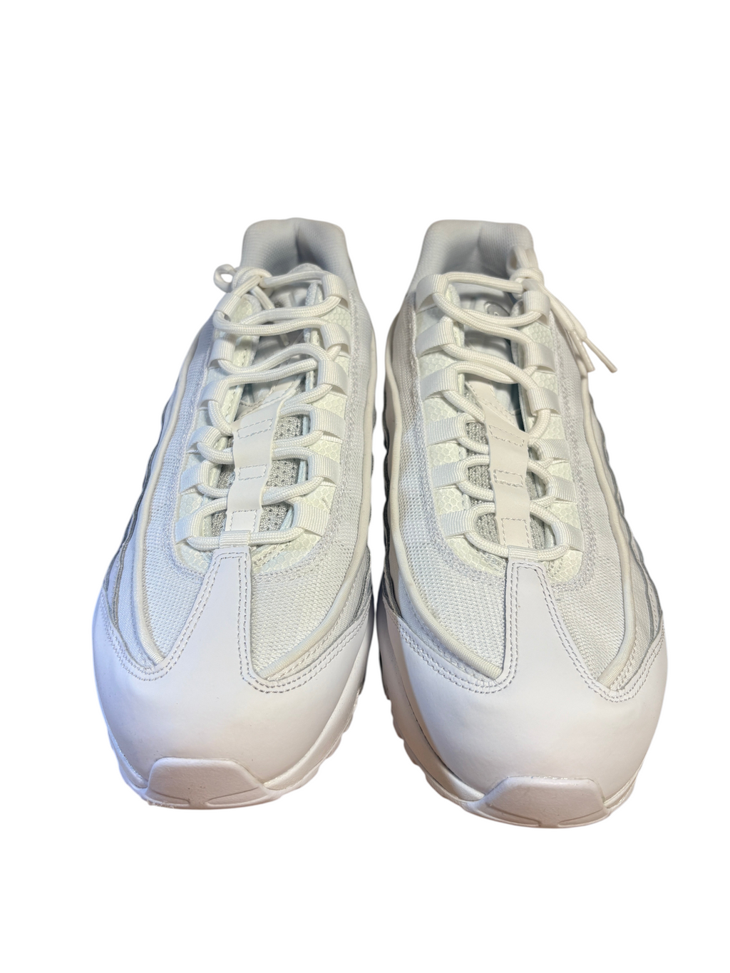 Nike - Air Max 95 Essential Triple White - White / Grey Fog / White - Neuve avec étiquette NIKE