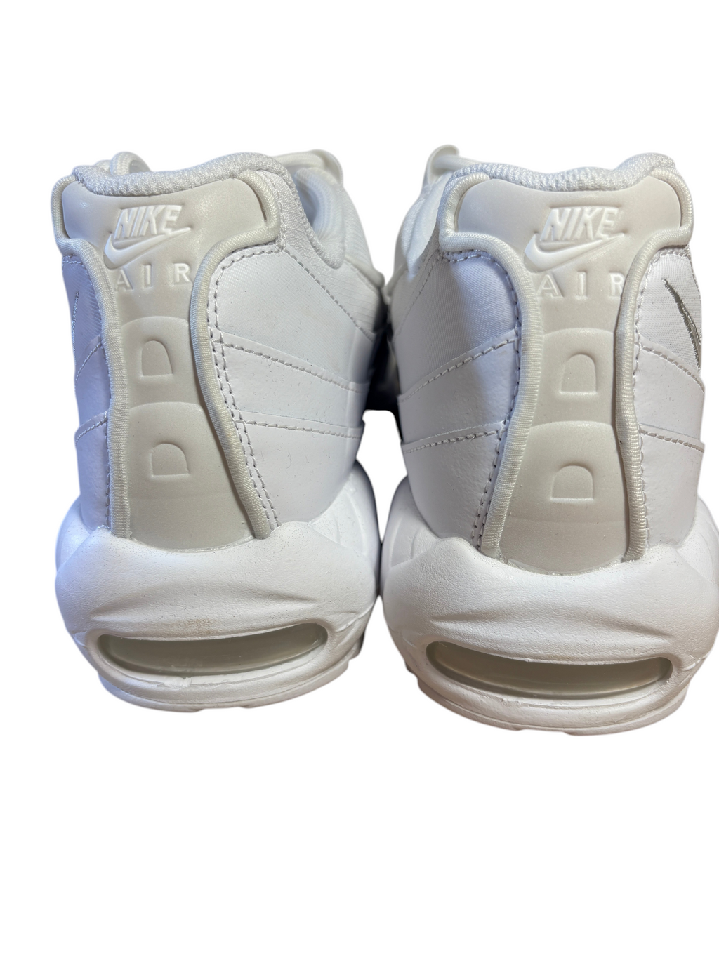 Nike - Air Max 95 Essential Triple White - White / Grey Fog / White - Neuve avec étiquette NIKE