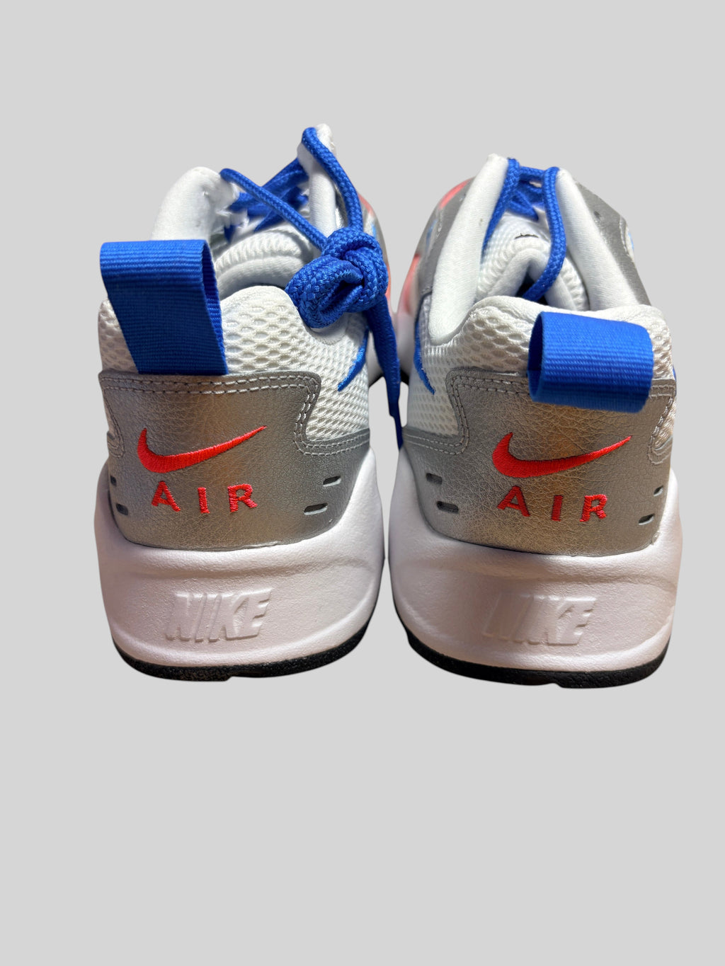 Nike Air Heights Metallic Silver Flash Crimson Blue NIKE