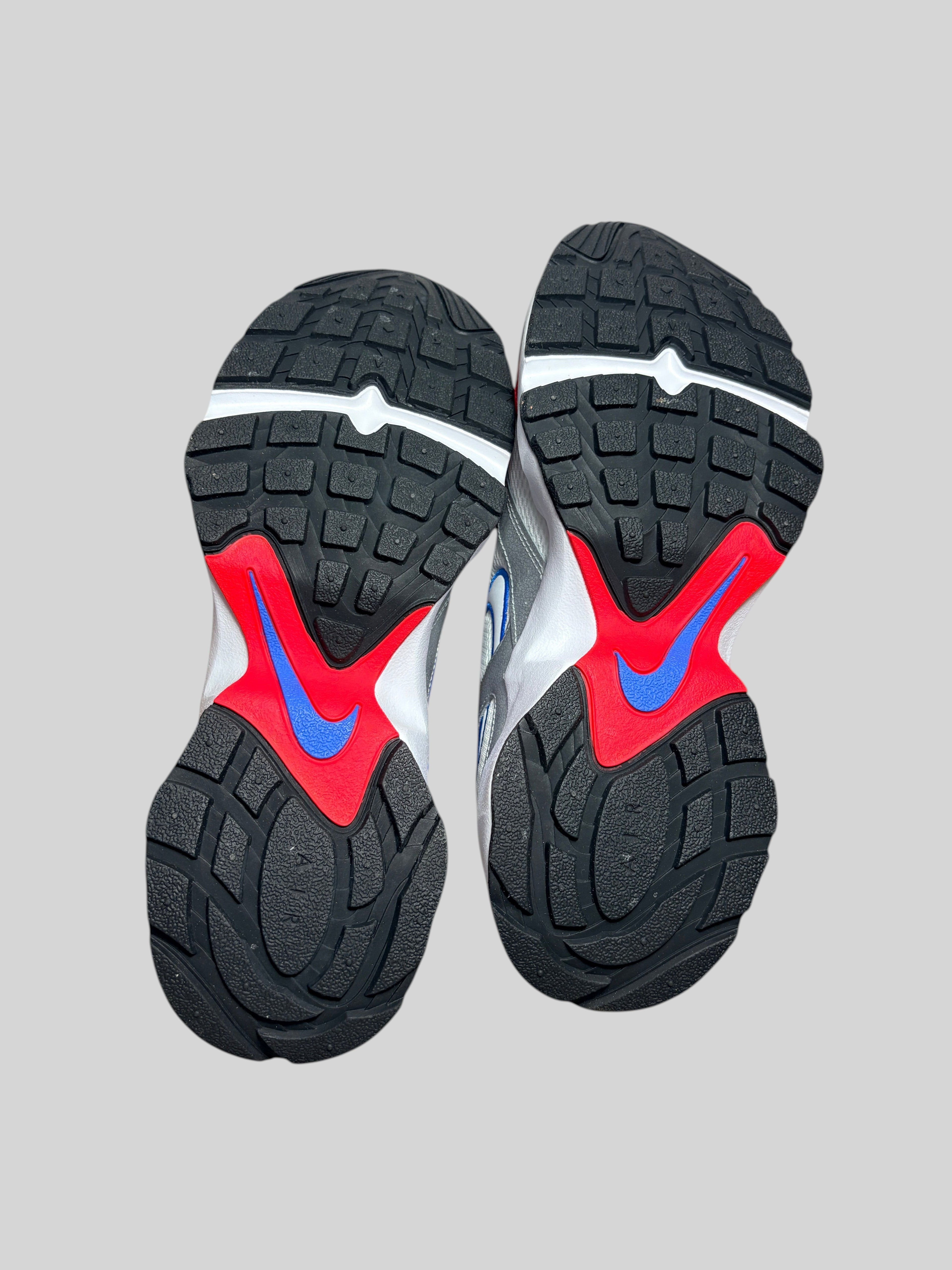 Nike Air Heights Metallic Silver Flash Crimson Blue NIKE