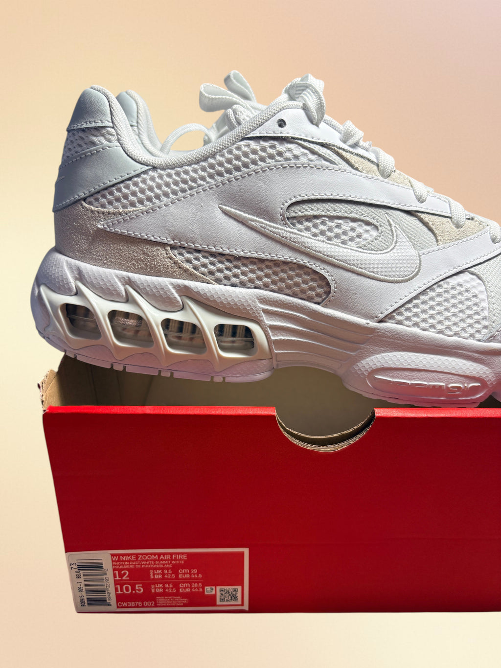 Nike Zoom Air Fire - Photon Dust / White (Femme/Homme)
