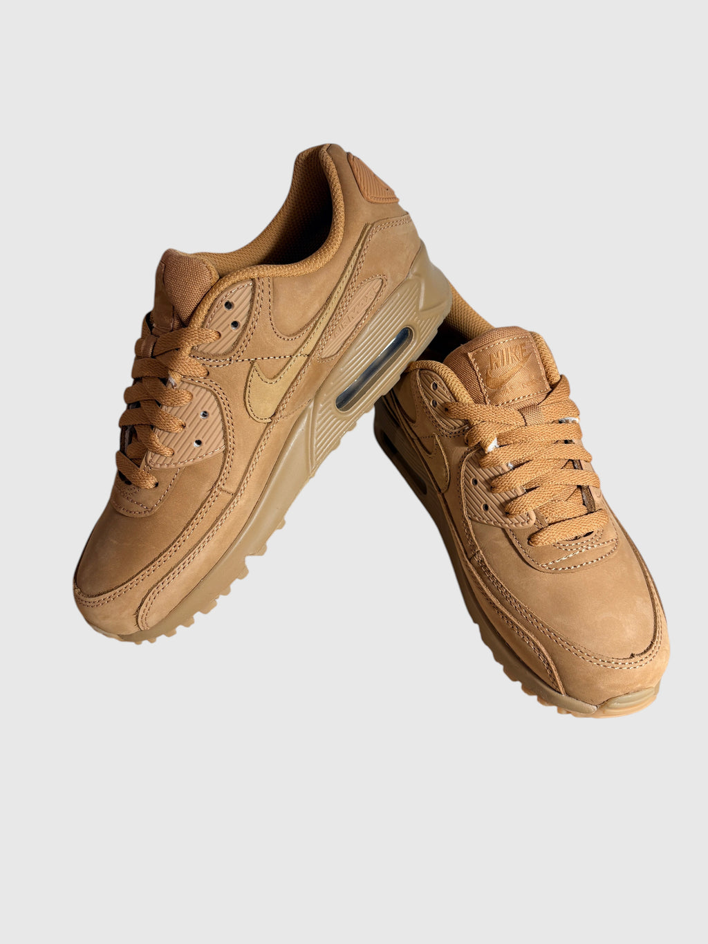 Nike - Air Max 90 Premium Wheat - Flax / Wheat / Gum Light Brown - Neuve avec étiquette NIKE