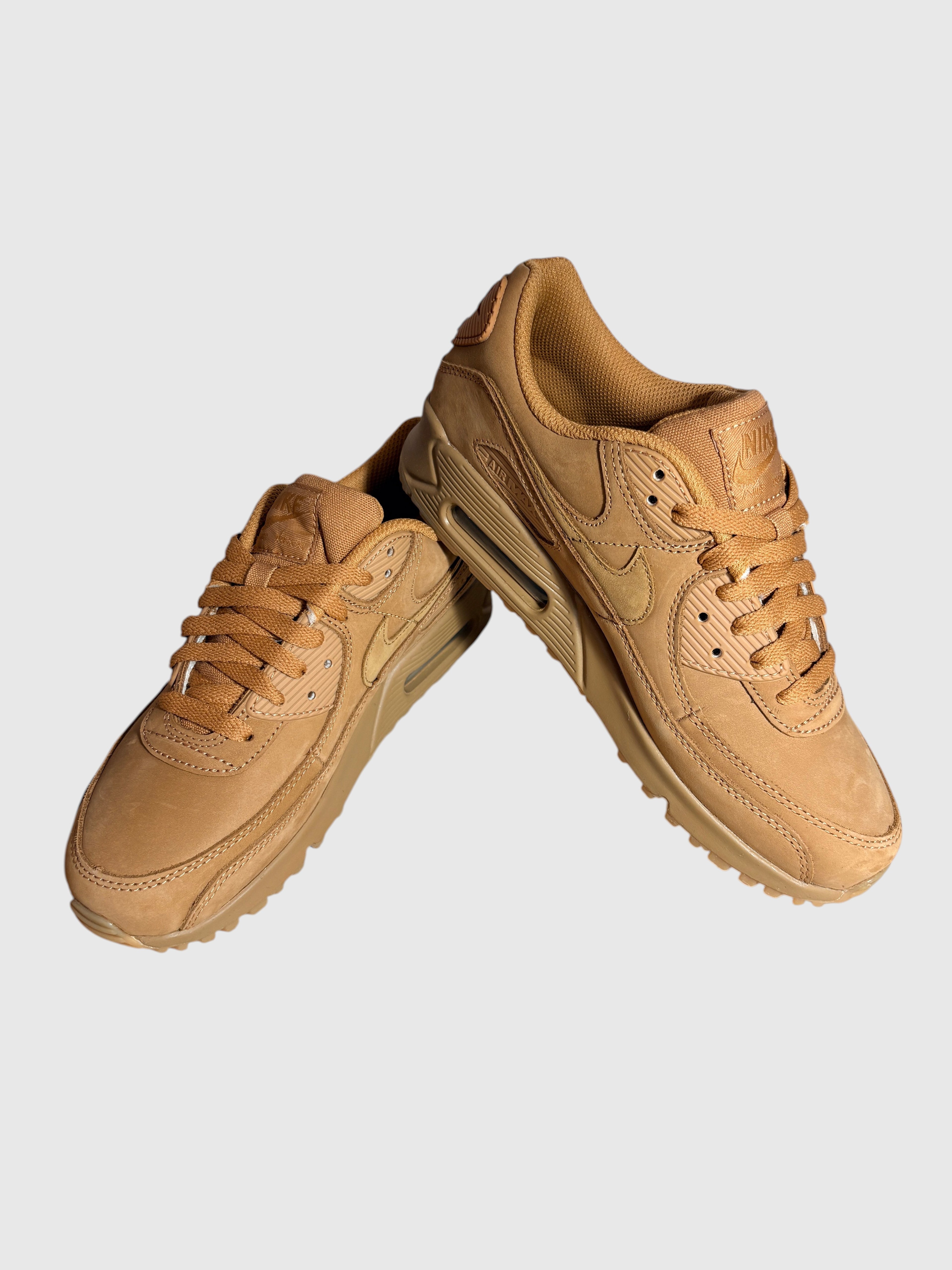 Nike - Air Max 90 Premium Wheat - Flax / Wheat / Gum Light Brown - Neuve avec étiquette NIKE