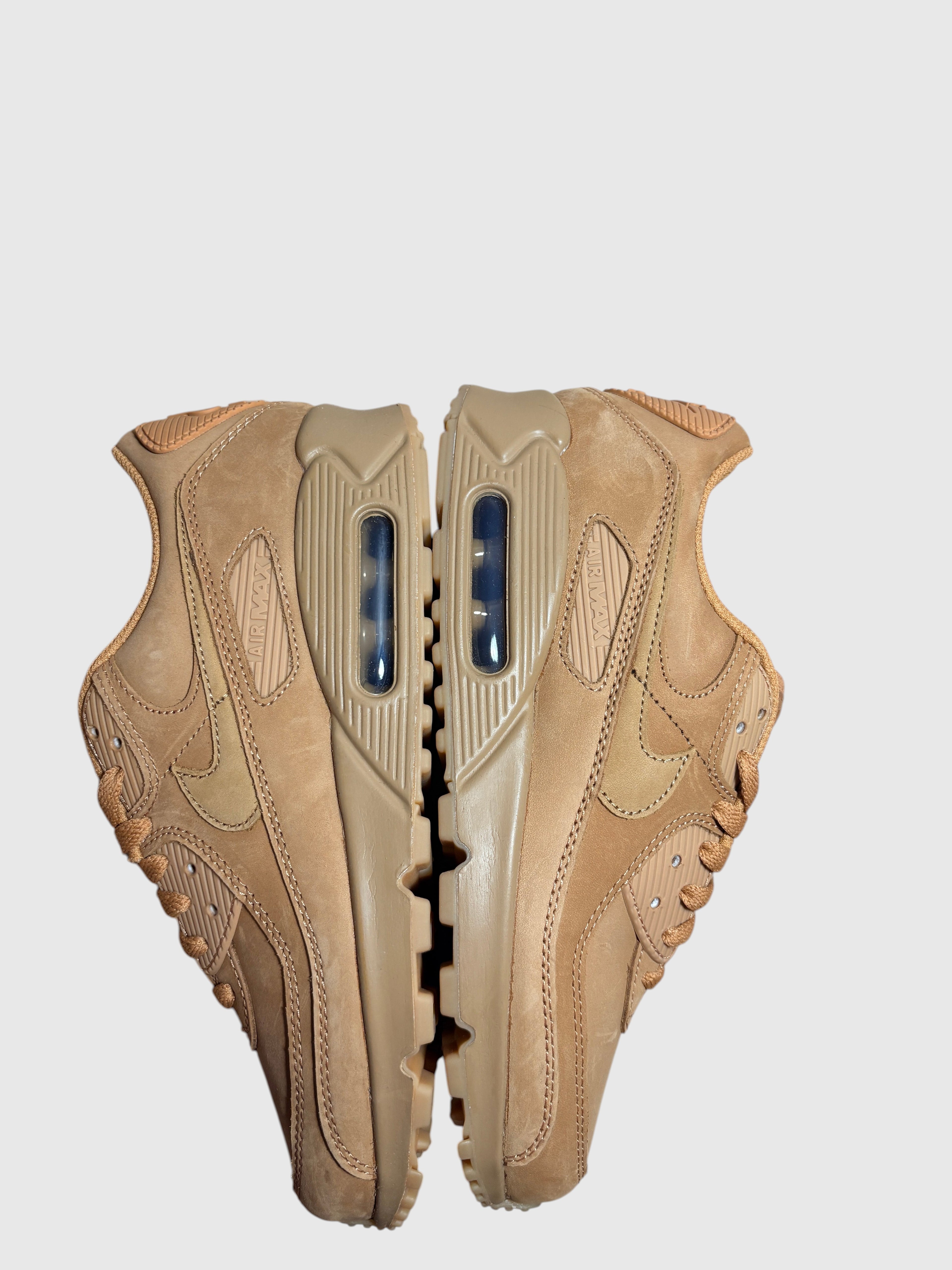 Nike - Air Max 90 Premium Wheat - Flax / Wheat / Gum Light Brown - Neuve avec étiquette NIKE