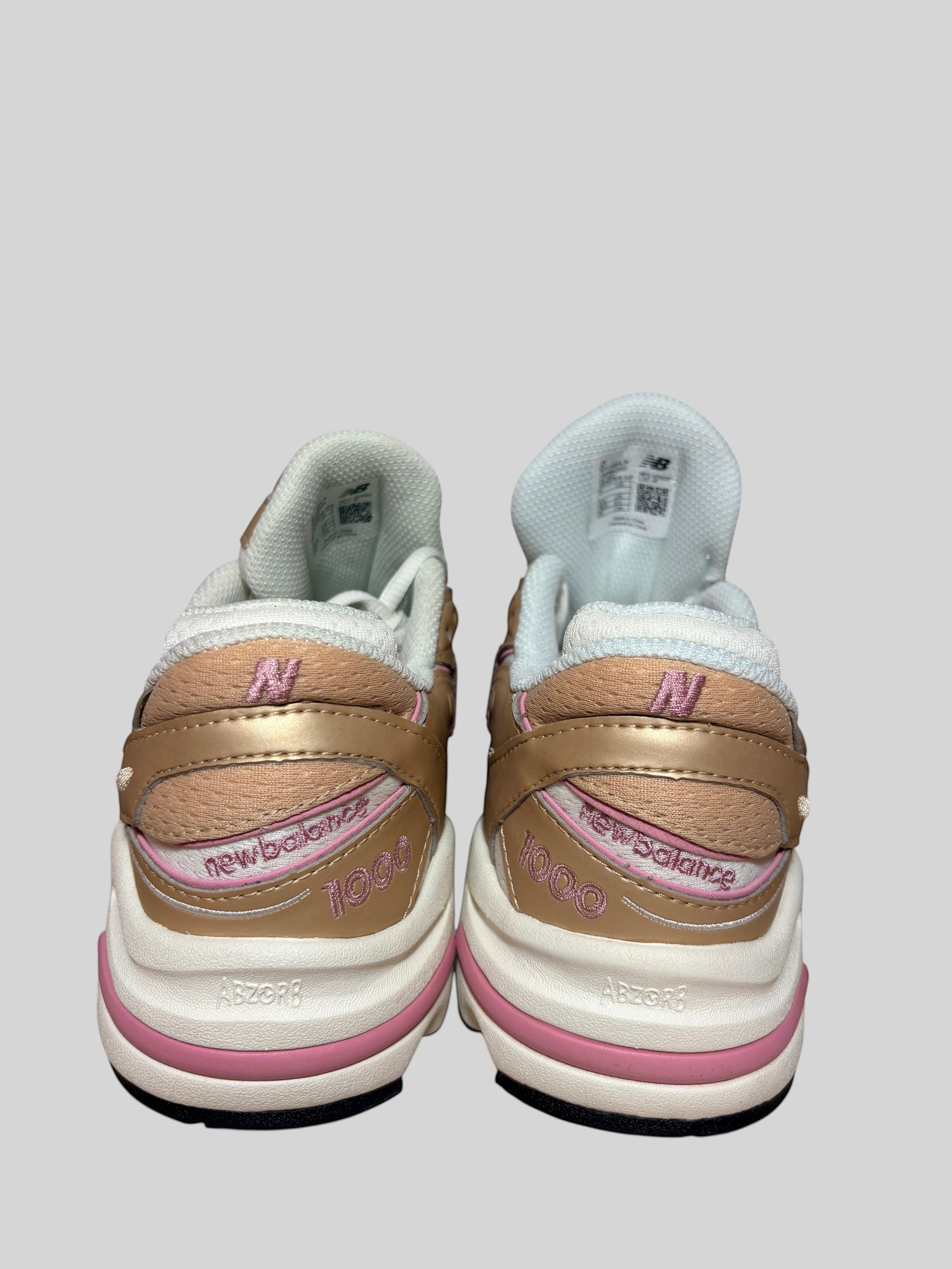 New Balance 1000 White Gold Pink – Pointure 38.5 (Neuf) NEW BALANCE