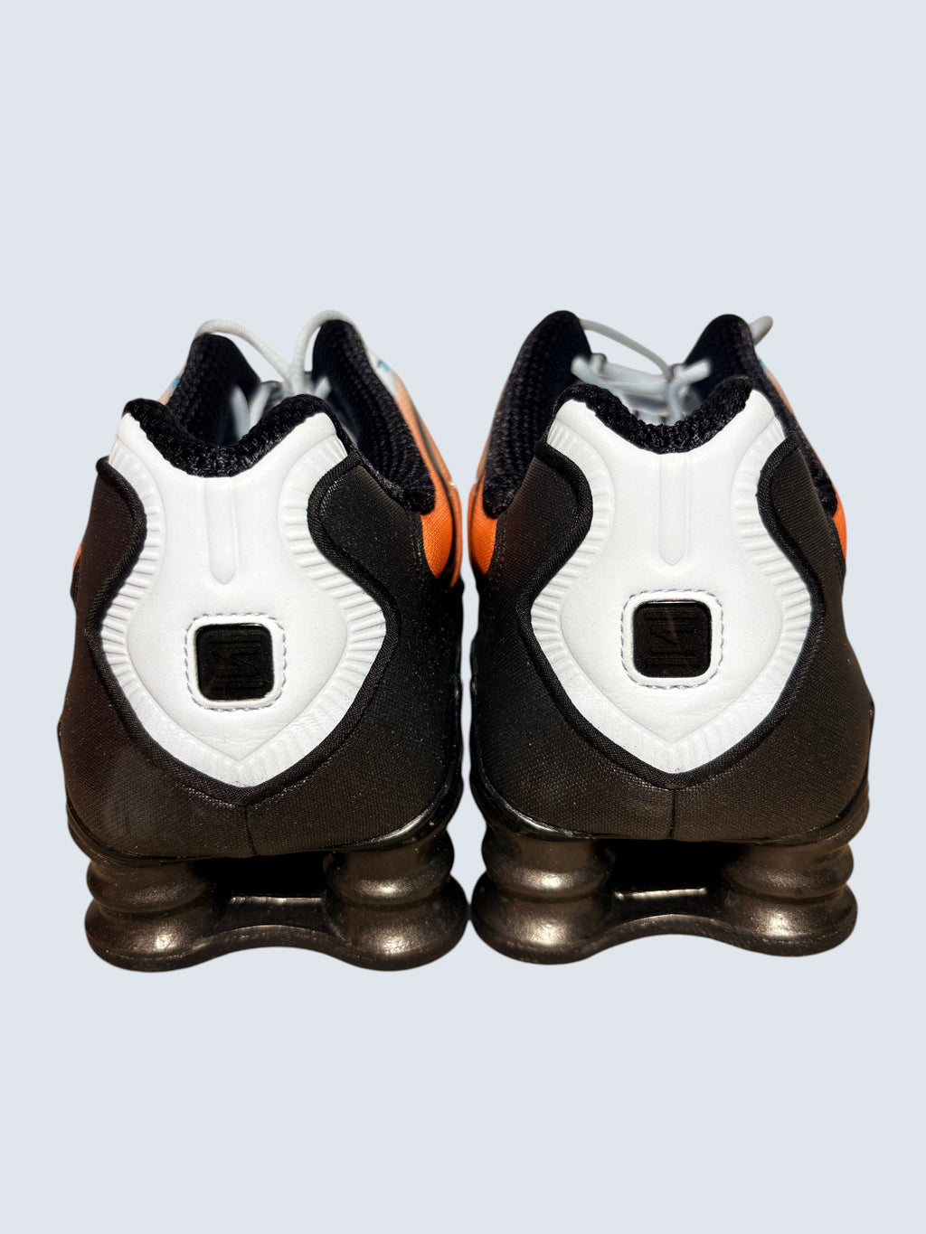 Nike Shox TL "Blue Tint / Total Orange" – Neuve (Boîte sans couvercle)