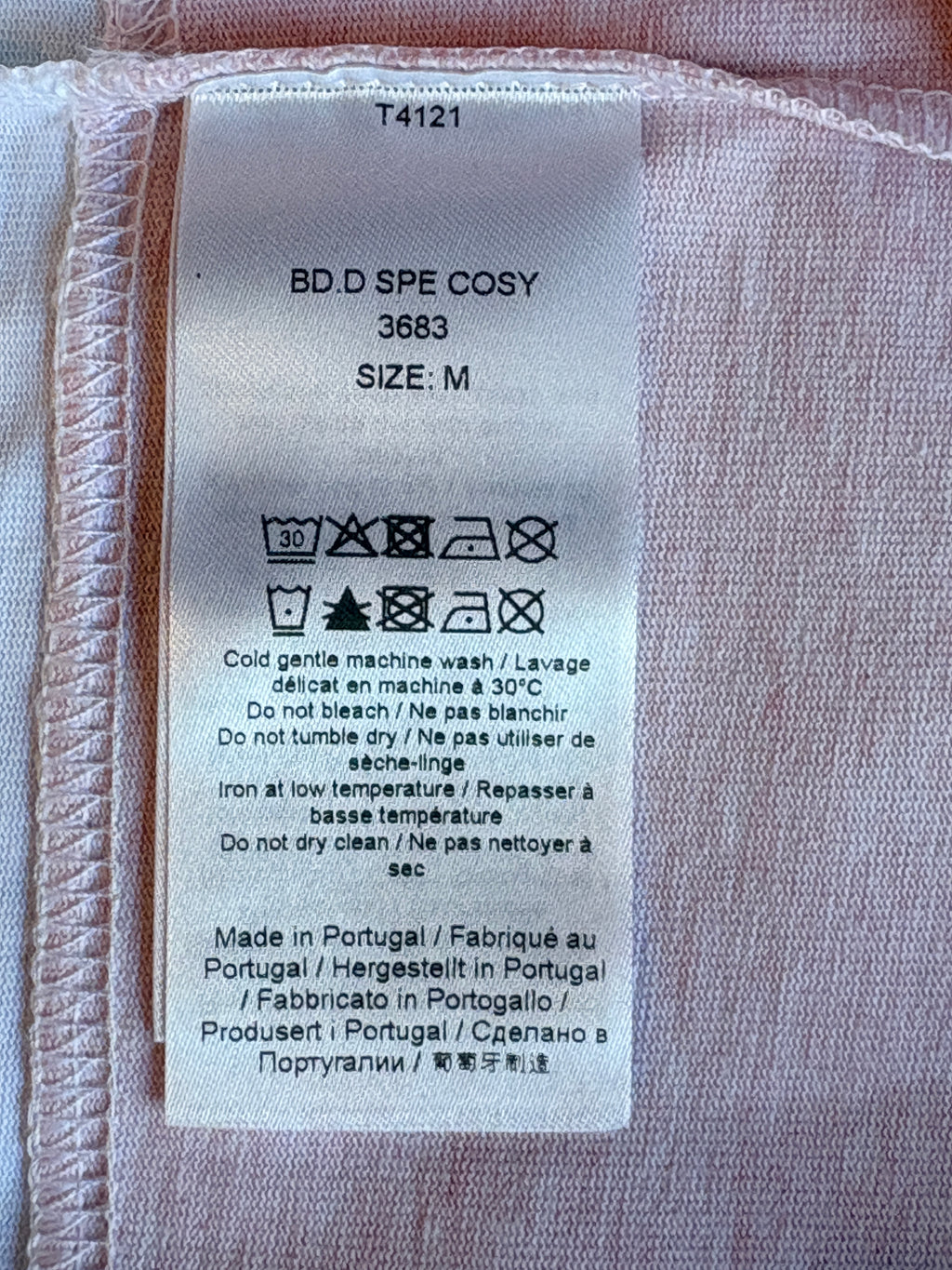 GANNI - Polo Rugby T4121 - Mauve Chalk - Neuf avec étiquette GANNI
