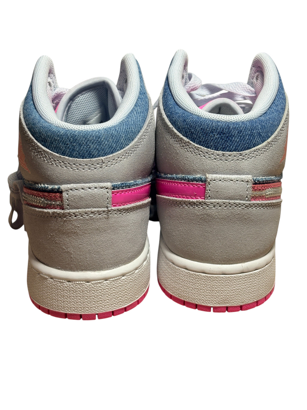 Air Jordan 1 Mid SE (GS) "Cobalt Bliss / Pink Glow"