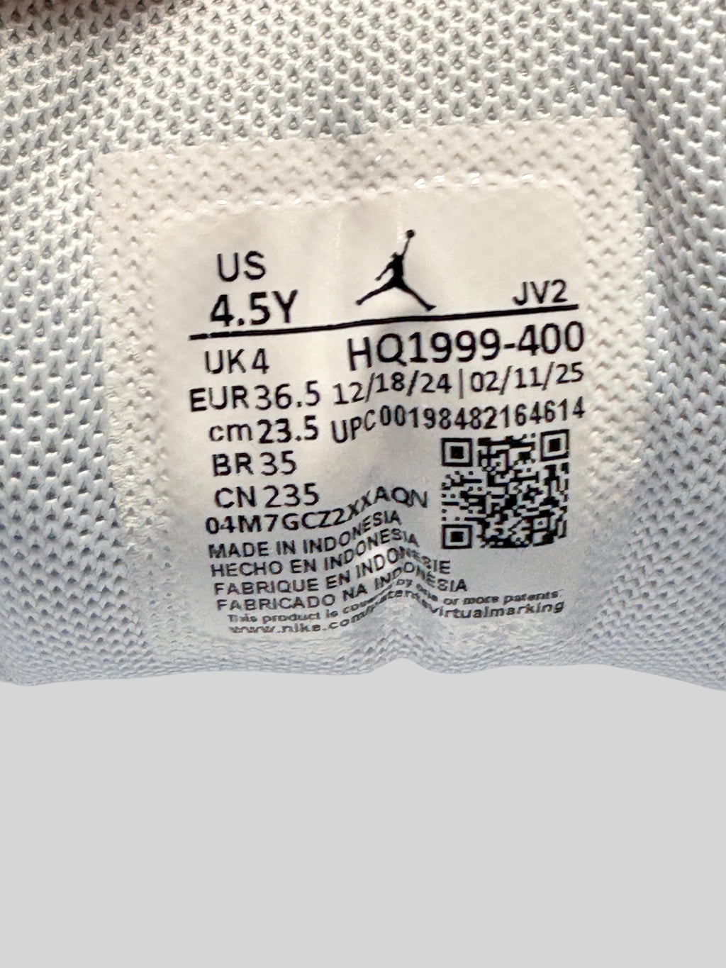 Air Jordan 1 Mid SE (GS) Cobalt Bliss / Pink Glow AIR JORDAN