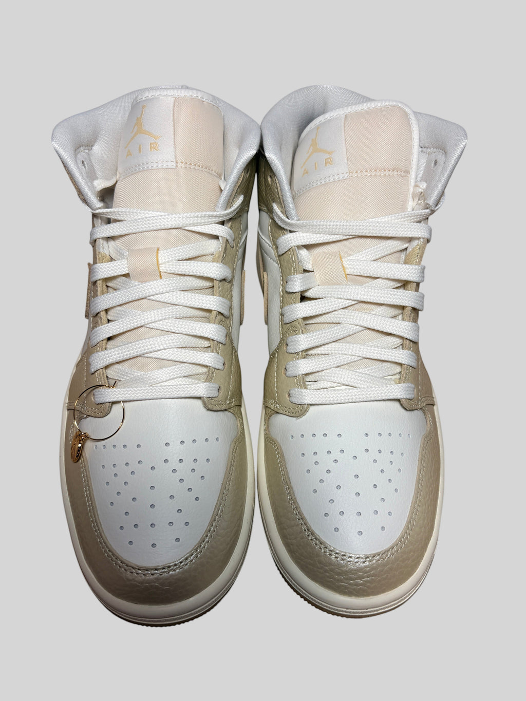 Jordan - Air Jordan 1 Mid SE - Sail / Pale Ivory / Team Gold - Neuve avec étiquette AIR JORDAN