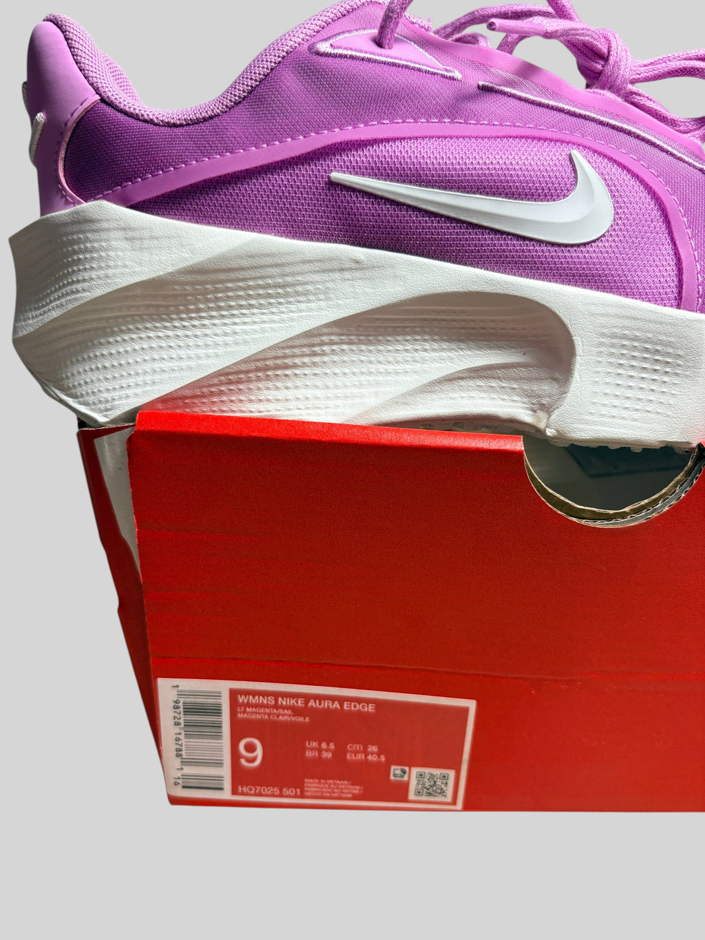 Baskets Nike Aura Edge "Light Magenta" - Femme NIKE