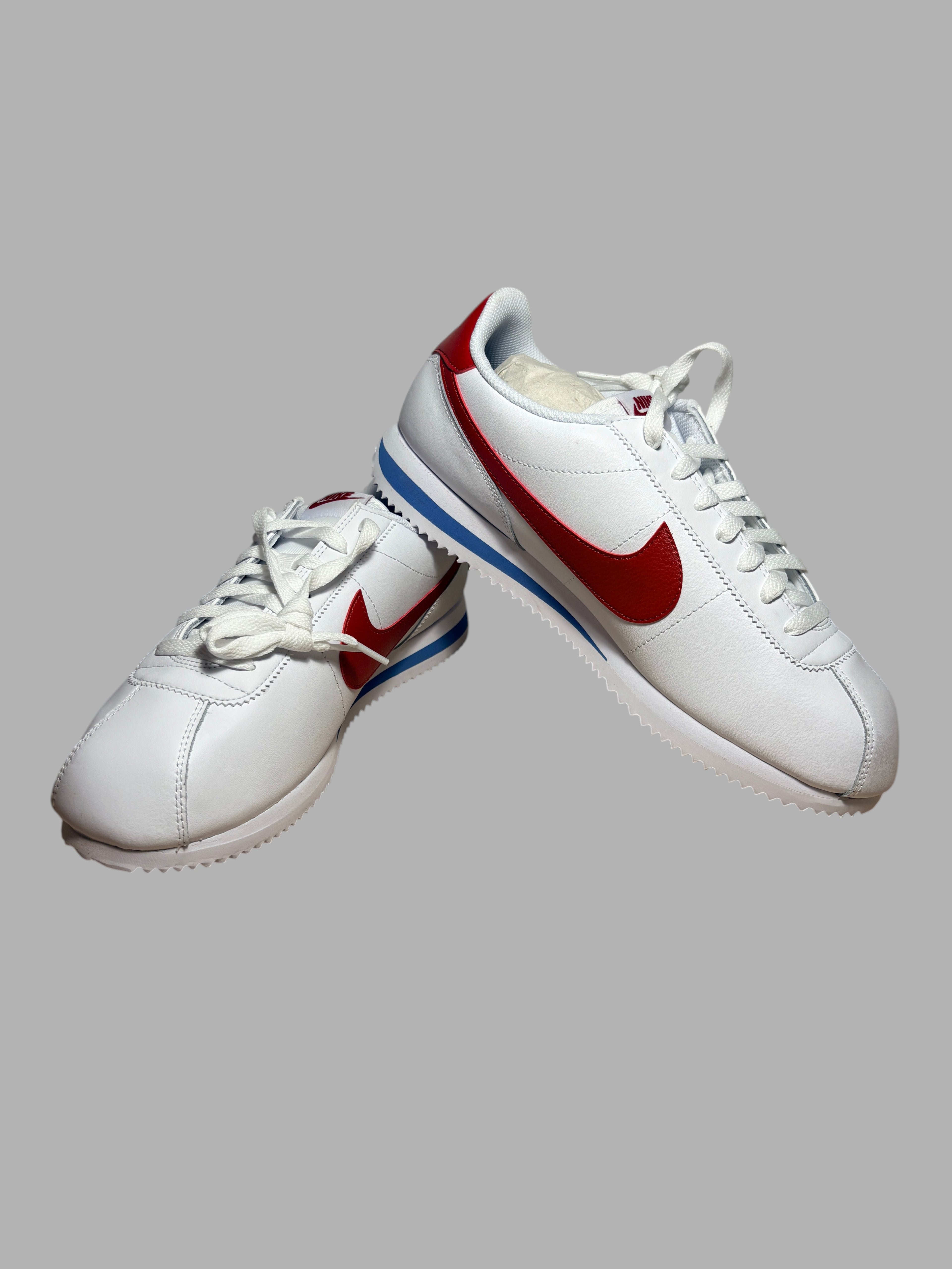 Nike - W Cortez Leather Forrest Gump -  Blanche, Rouge & Bleu -Neuve avec étiquette NIKE