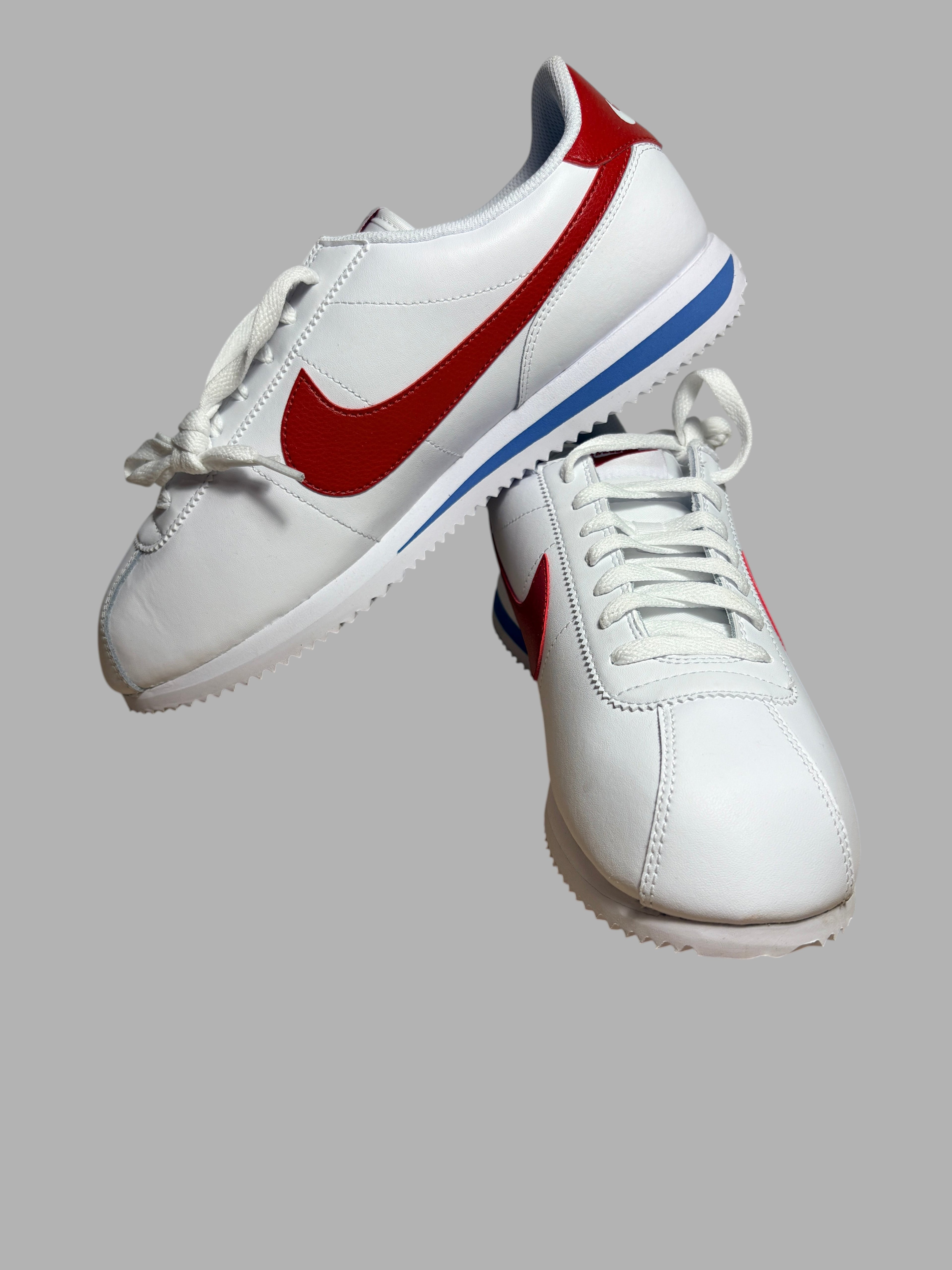 Nike - W Cortez Leather Forrest Gump -  Blanche, Rouge & Bleu -Neuve avec étiquette NIKE