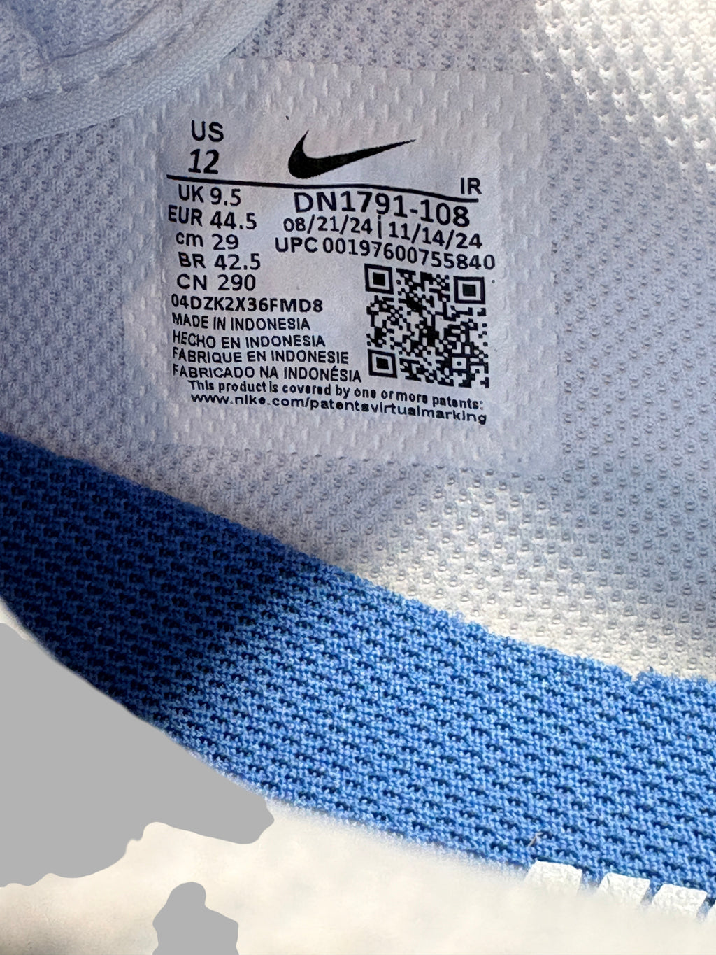Nike - W Cortez Leather Forrest Gump -  Blanche, Rouge & Bleu -Neuve avec étiquette NIKE