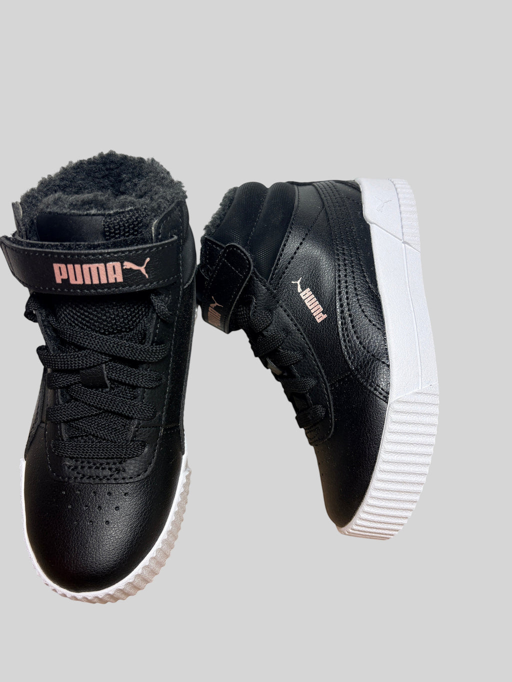 Puma - Carina Mid FUR PS - Black / Rose Gold / White - Neuve avec étiquette PUMA