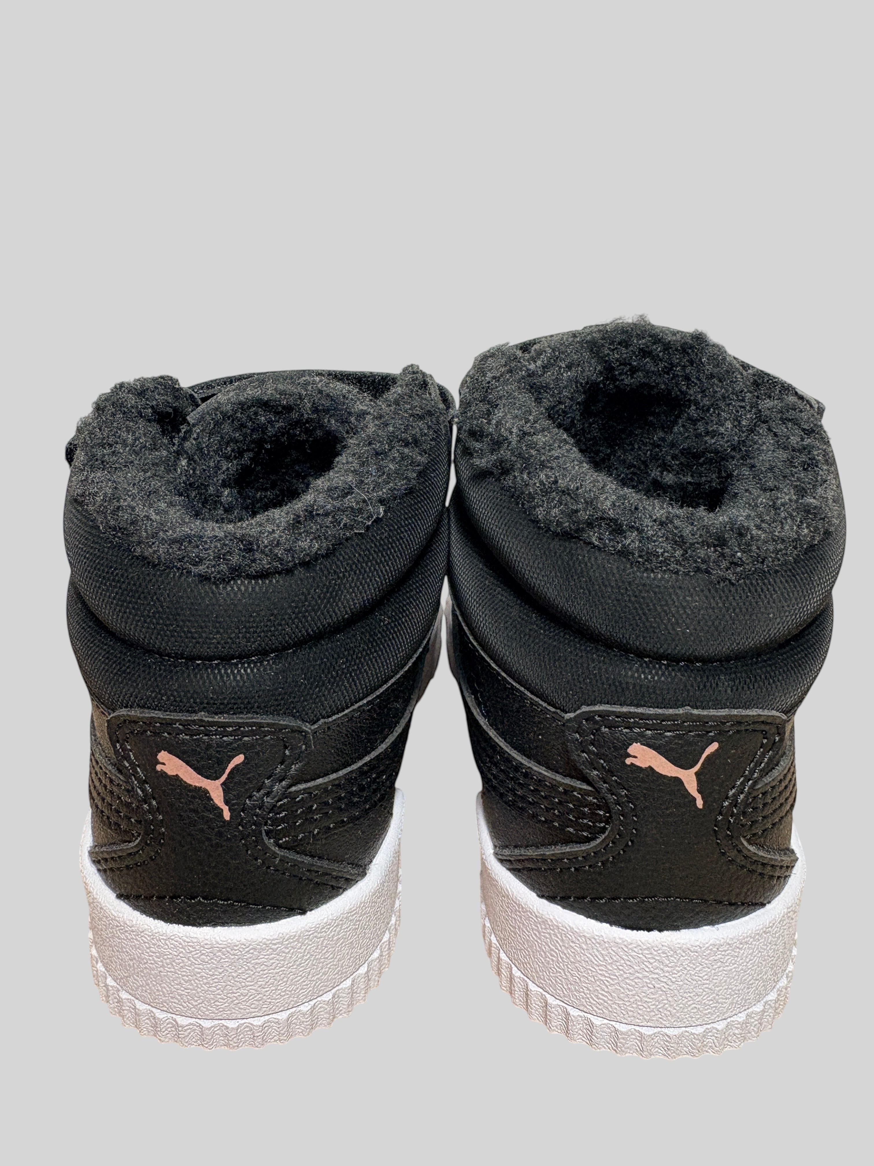 Puma - Carina Mid FUR PS - Black / Rose Gold / White - Neuve avec étiquette PUMA