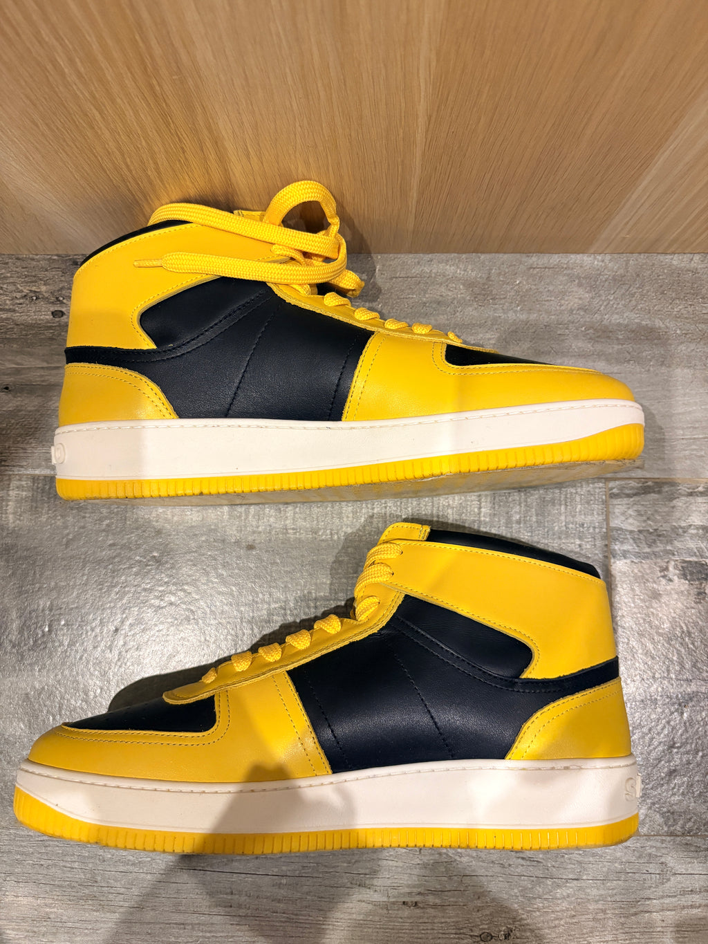 Sandro - H22MAGIC HI TOP - Jaune/Noir - Neuve avec étiquette SANDRO