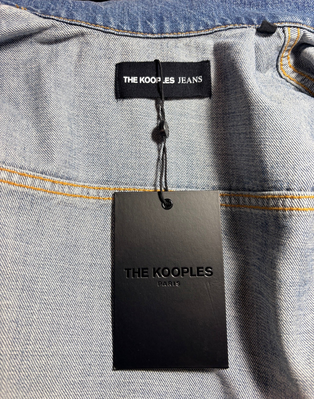 The Kooples - Robe Chemise en Jean FROB24113J - Blue Washed Denim - Neuve avec étiquette SANDRO