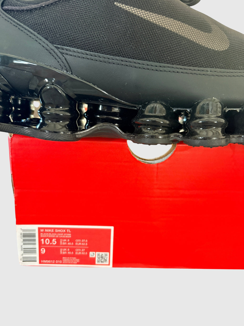 Nike Shox TL Winterized Black / Cave Stone - Taille 42.5 NIKE
