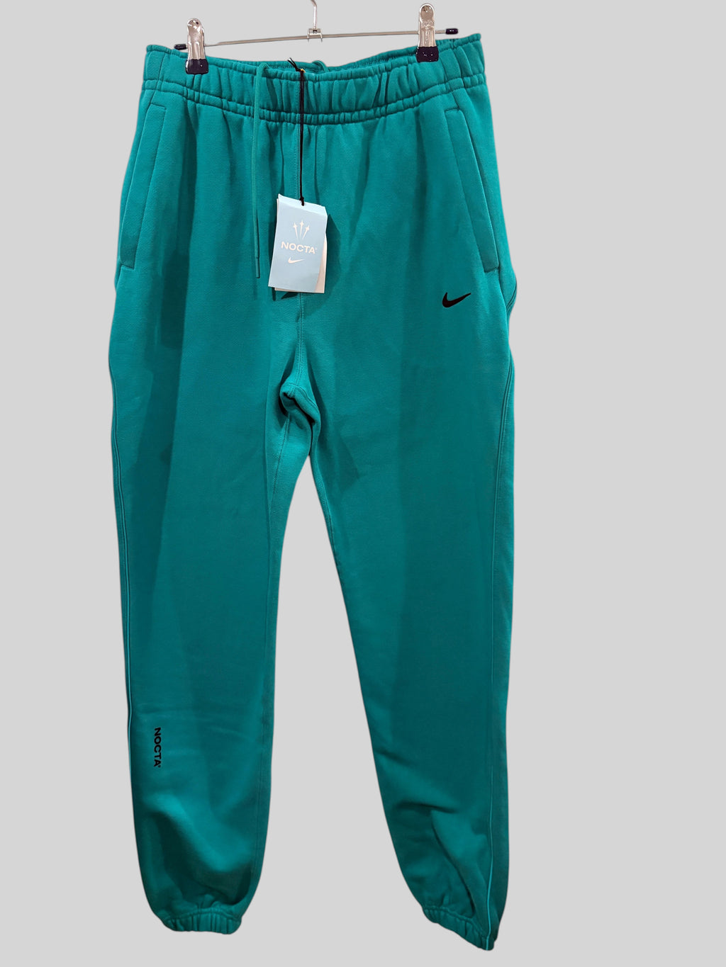 Nike - NOCTA Fleece CS Tracksuit Bottoms - Neptune Green - Neuf avec étiquette Nike x NOCTA
