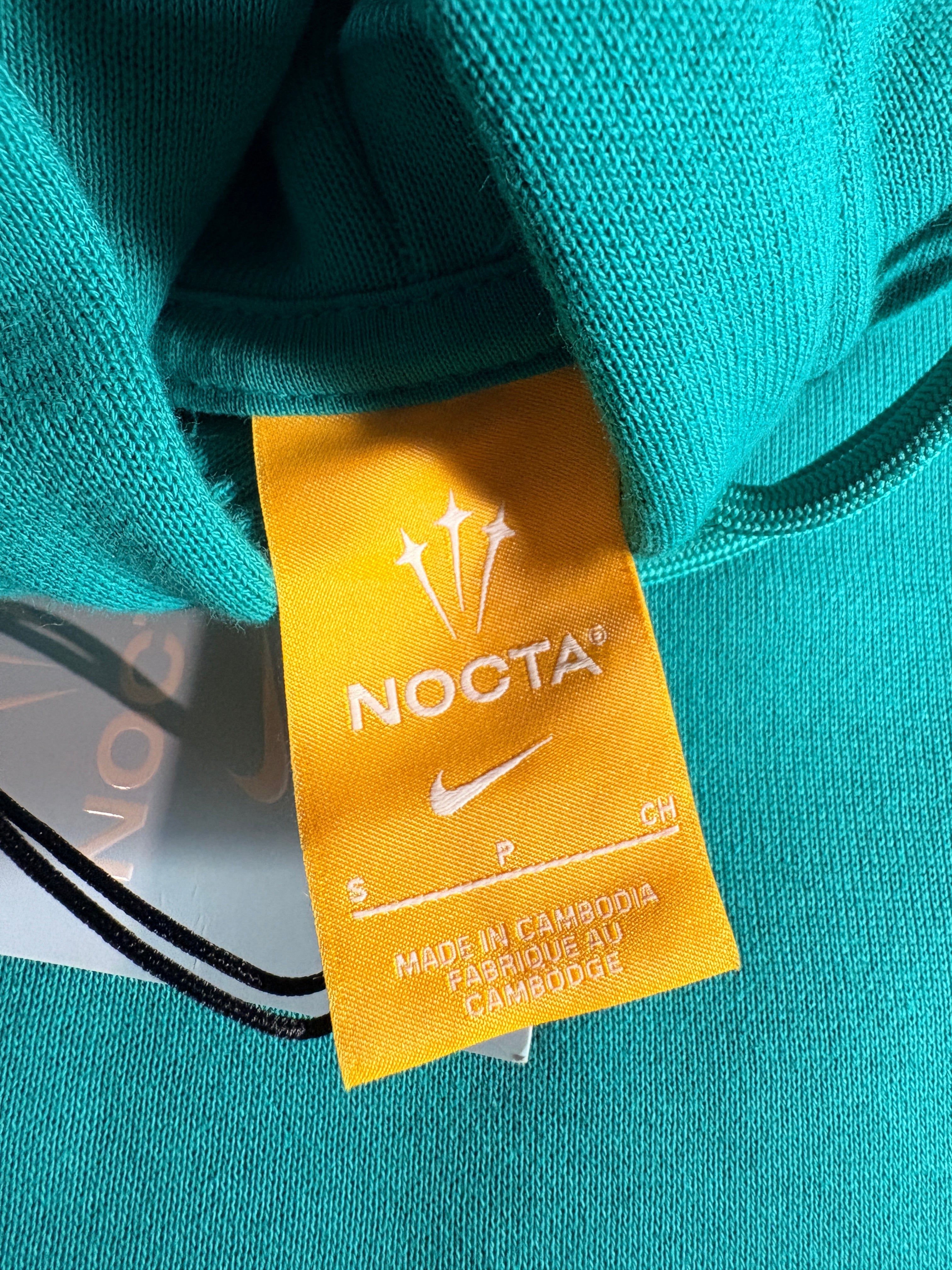Nike - NOCTA Fleece CS Hoodie 2 - Neptune Green - Neuf avec étiquette Nike x NOCTA