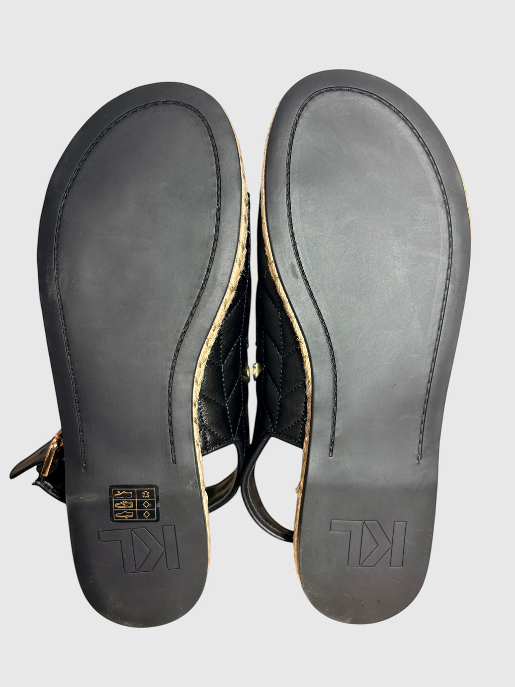 Sandales Mules Espadrilles Karl Lagerfeld Paris - Charlay Studs (Noir)