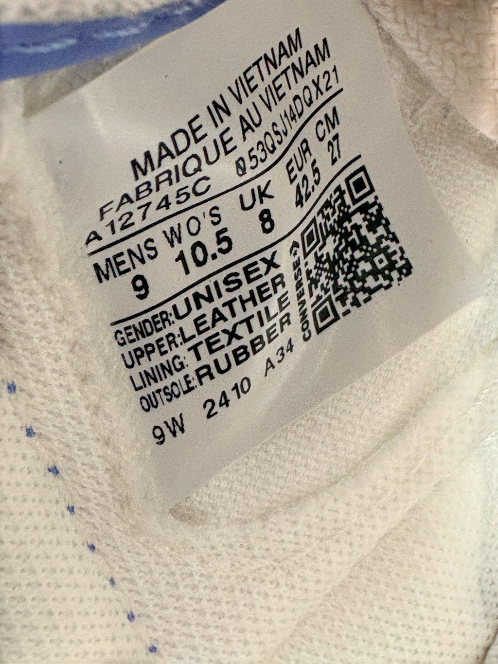 Basket Converse Weapon OX White Blue – Unisexe Taille 42,5 EUR