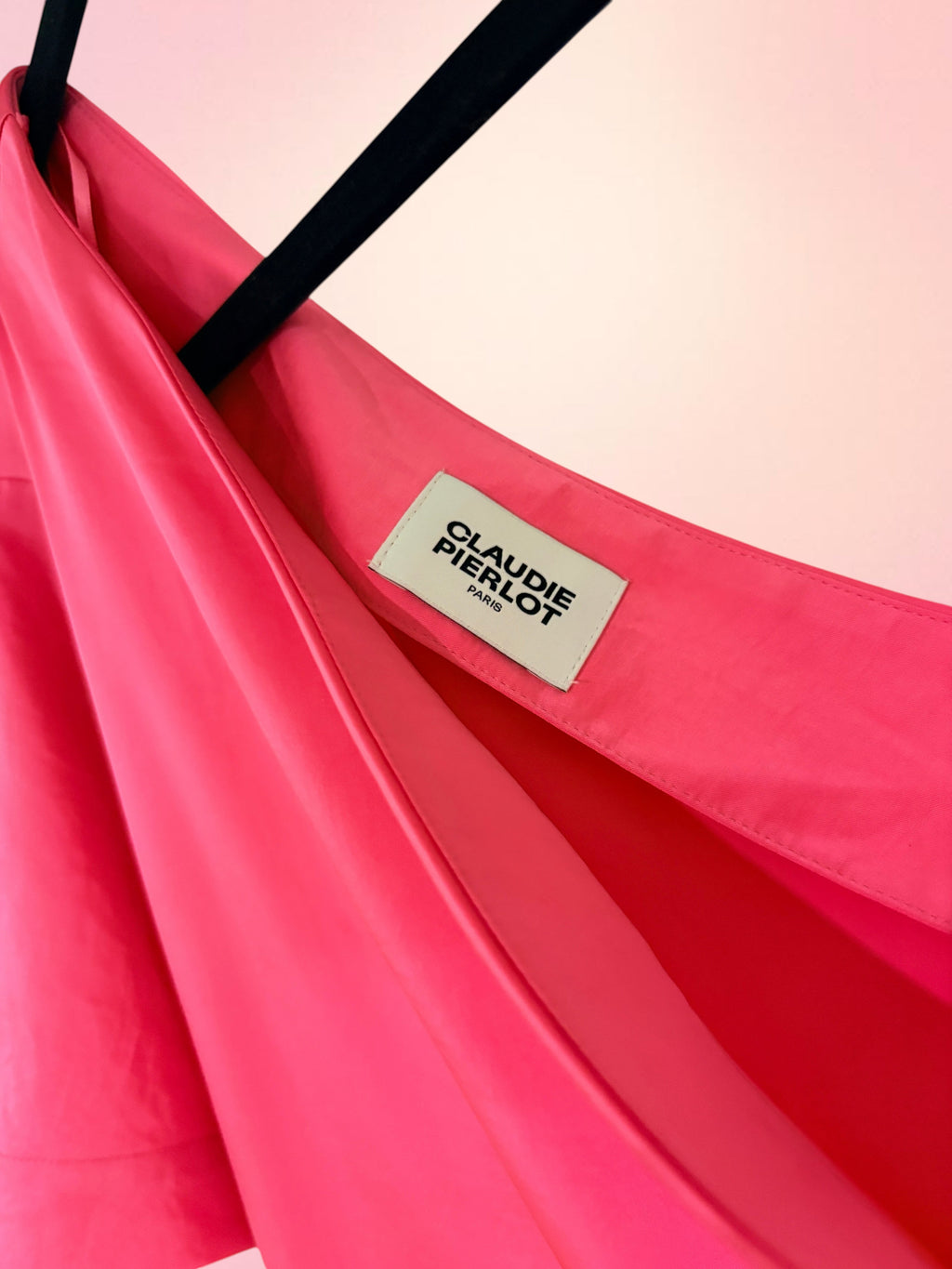 Robe Claudie Pierlot – Modèle RULIANITA Rose Fushia (Taille 42)