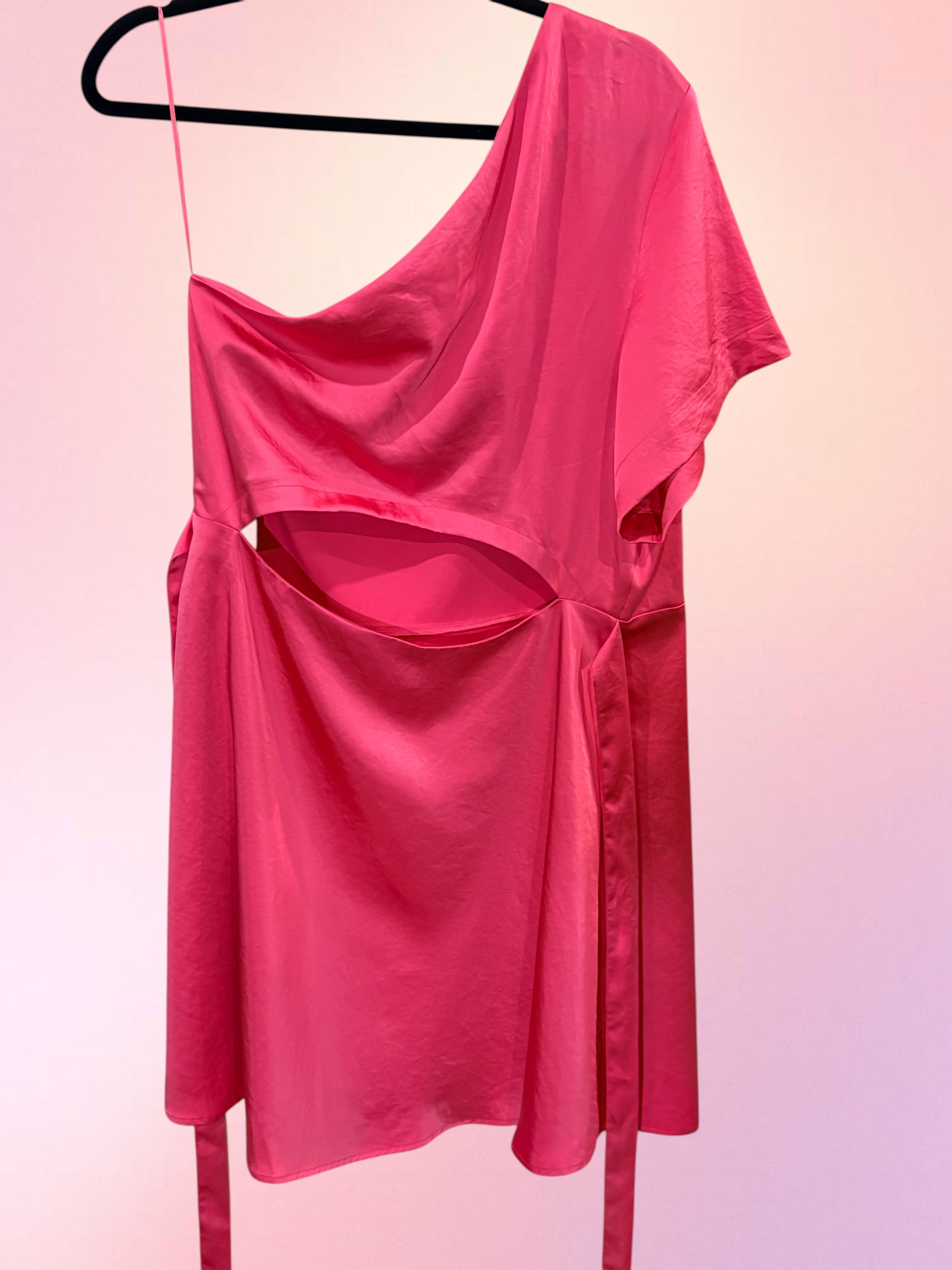 Robe Claudie Pierlot – Modèle RULIANITA Rose Fushia (Taille 42)