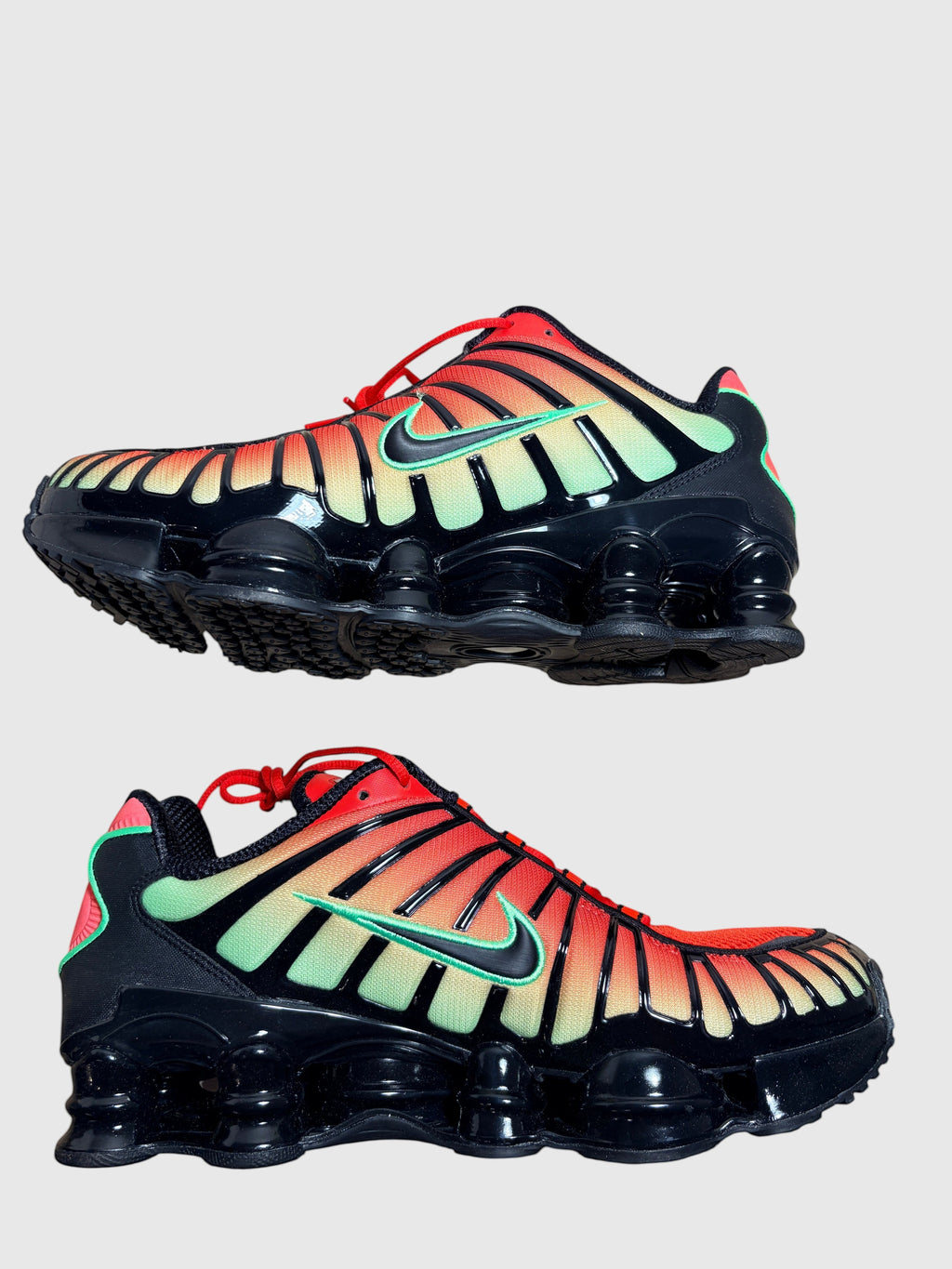 Nike Shox TL Light Crimson Green Strike - Neuf avec boîte (Taille 44,5) NIKE