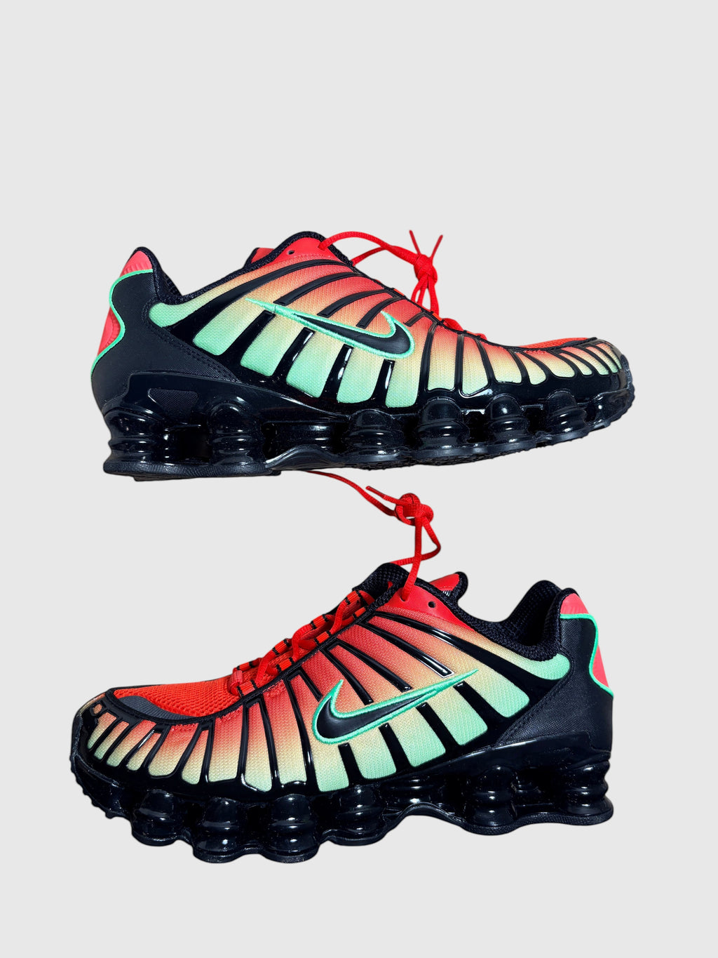 Nike Shox TL Light Crimson Green Strike - Neuf avec boîte (Taille 44,5) NIKE