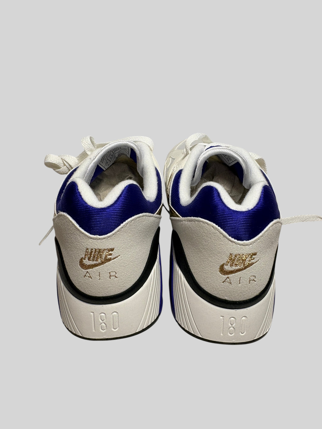 Nike -  Sneakers Air 180 Summit - Blanc metallic & Or - Neuve avec étiquette NIKE