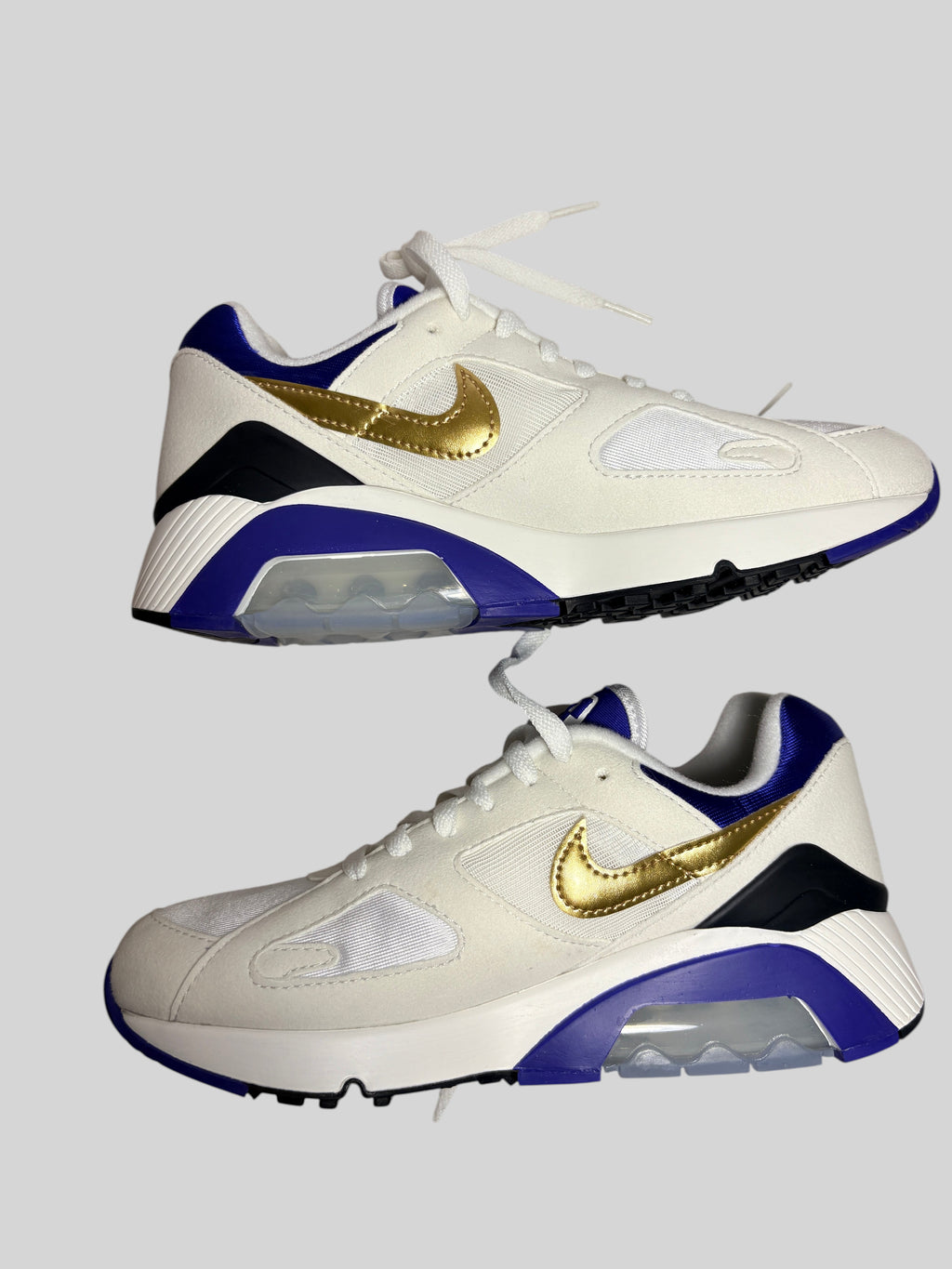 Nike -  Sneakers Air 180 Summit - Blanc metallic & Or - Neuve avec étiquette NIKE