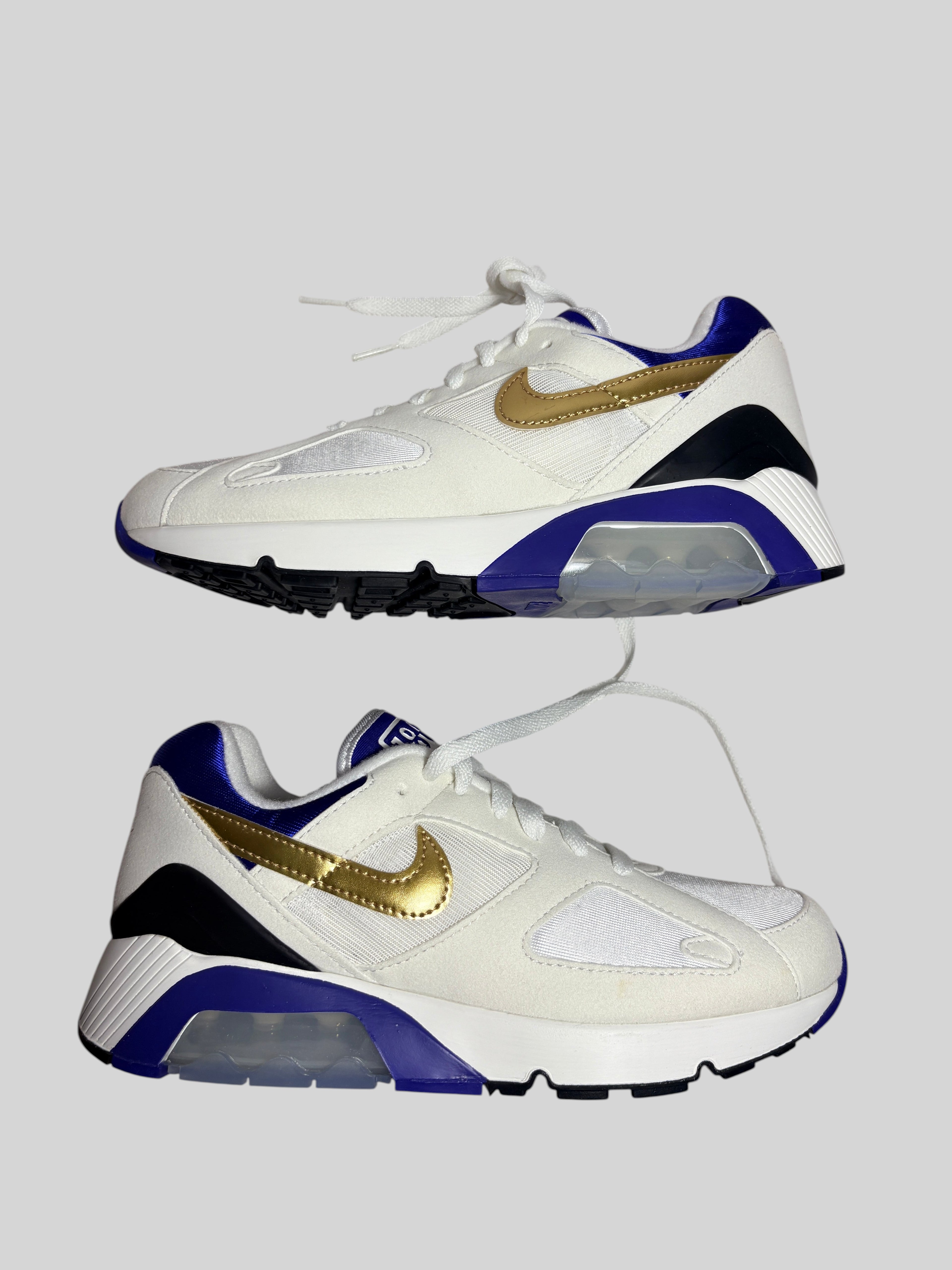Nike -  Sneakers Air 180 Summit - Blanc metallic & Or - Neuve avec étiquette NIKE
