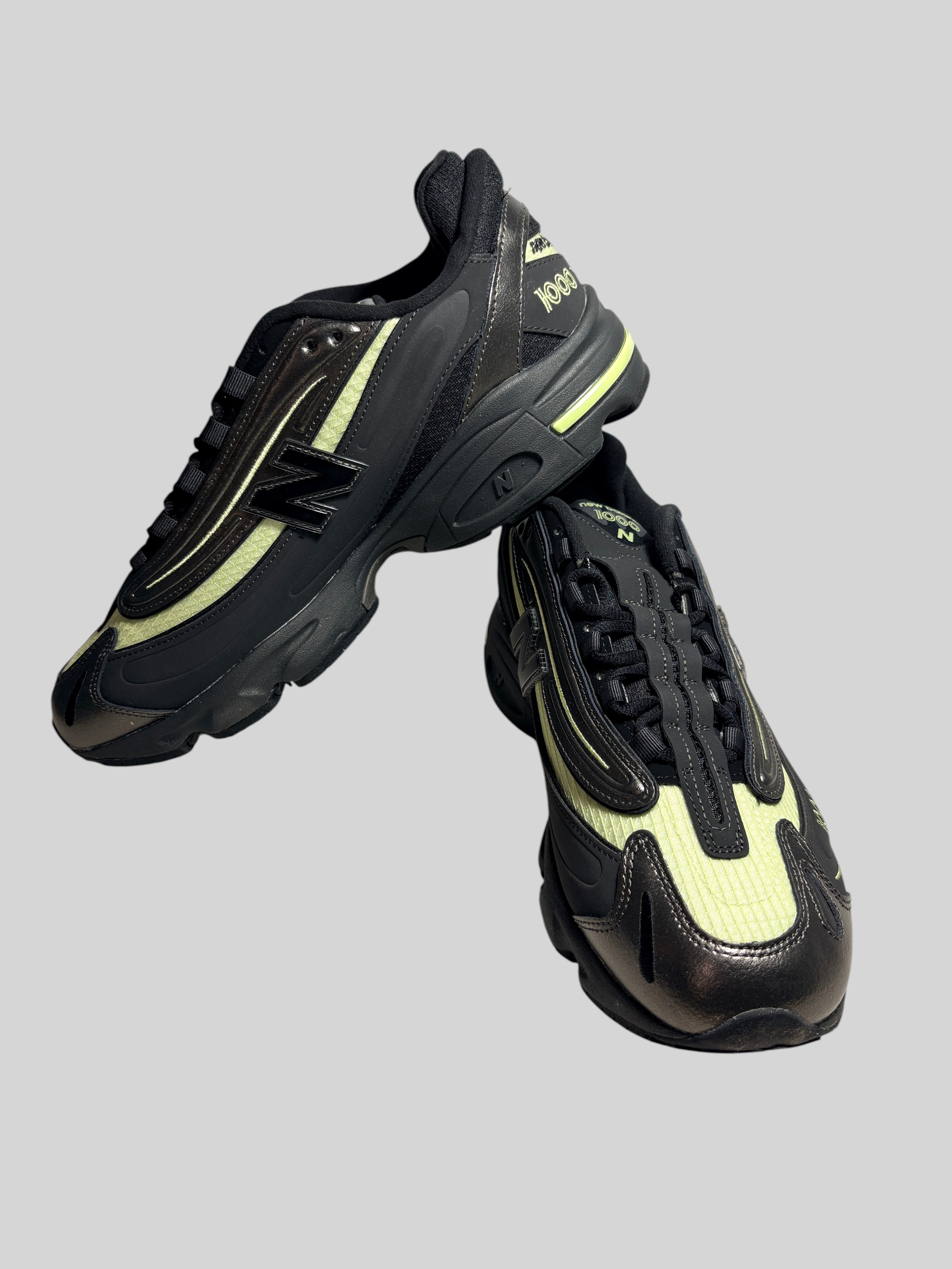 Baskets New Balance 1000 Black Metallic Dry Lime NEW BALANCE
