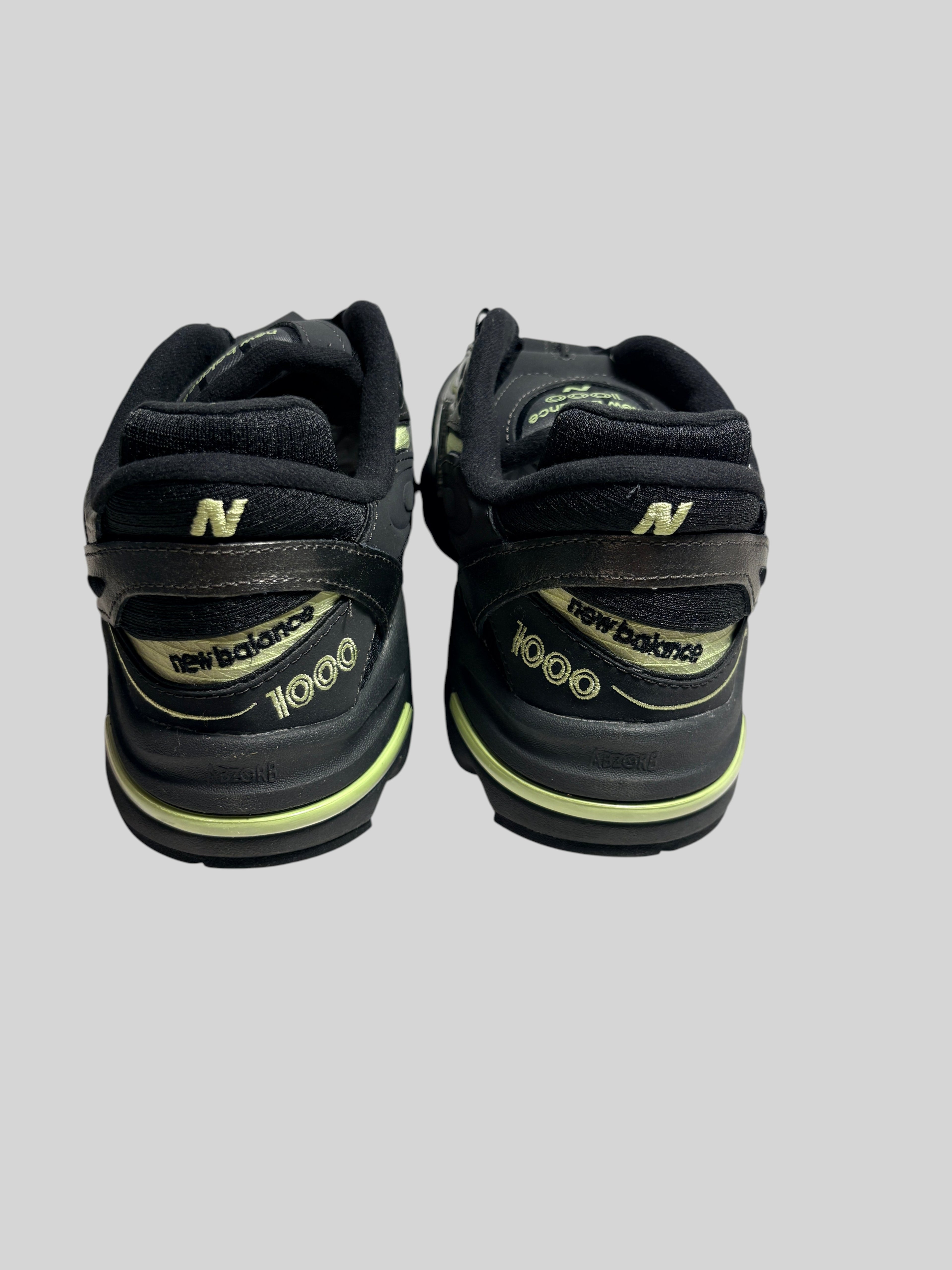Baskets New Balance 1000 Black Metallic Dry Lime NEW BALANCE