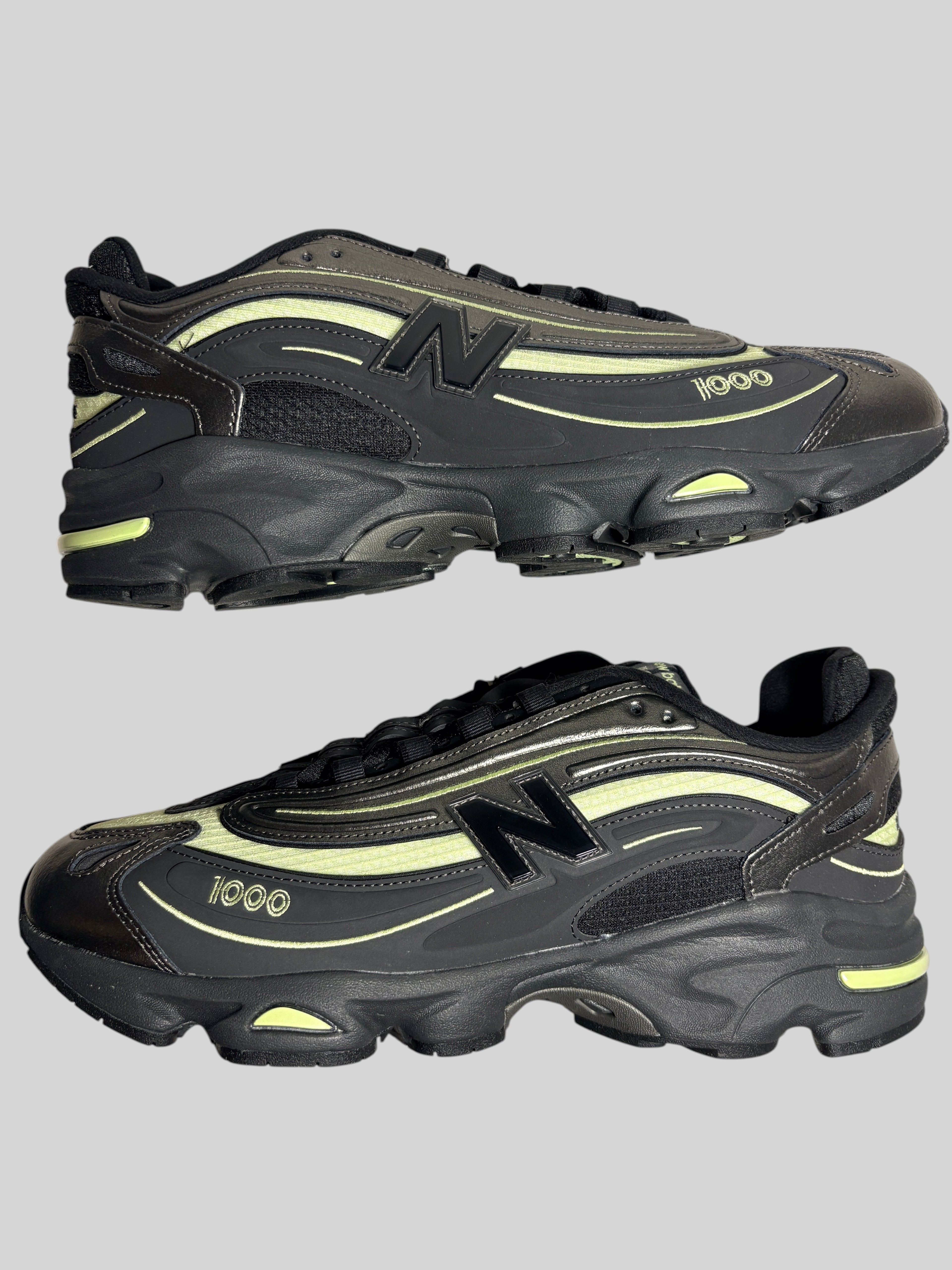 Baskets New Balance 1000 Black Metallic Dry Lime NEW BALANCE