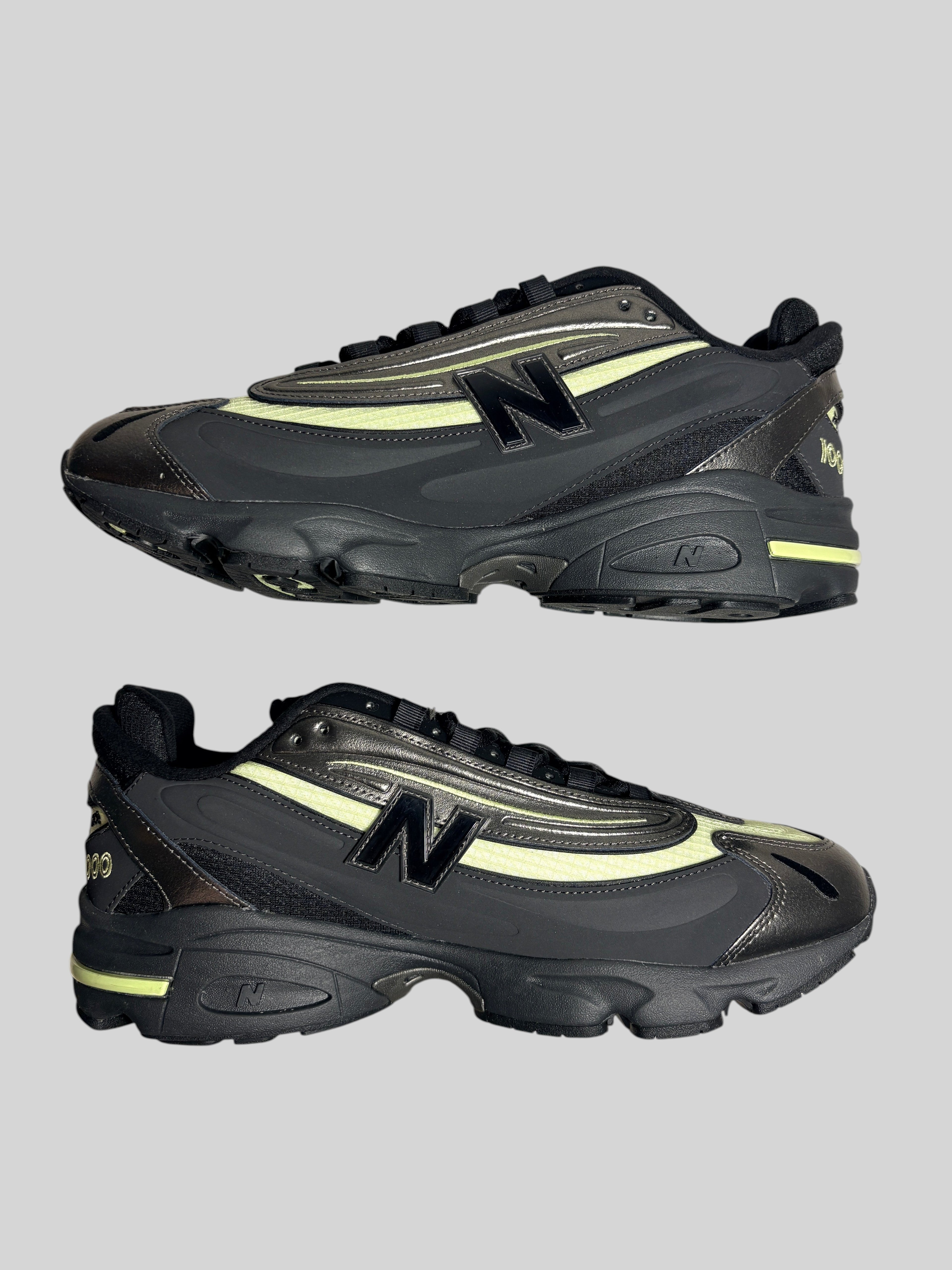 Baskets New Balance 1000 Black Metallic Dry Lime NEW BALANCE