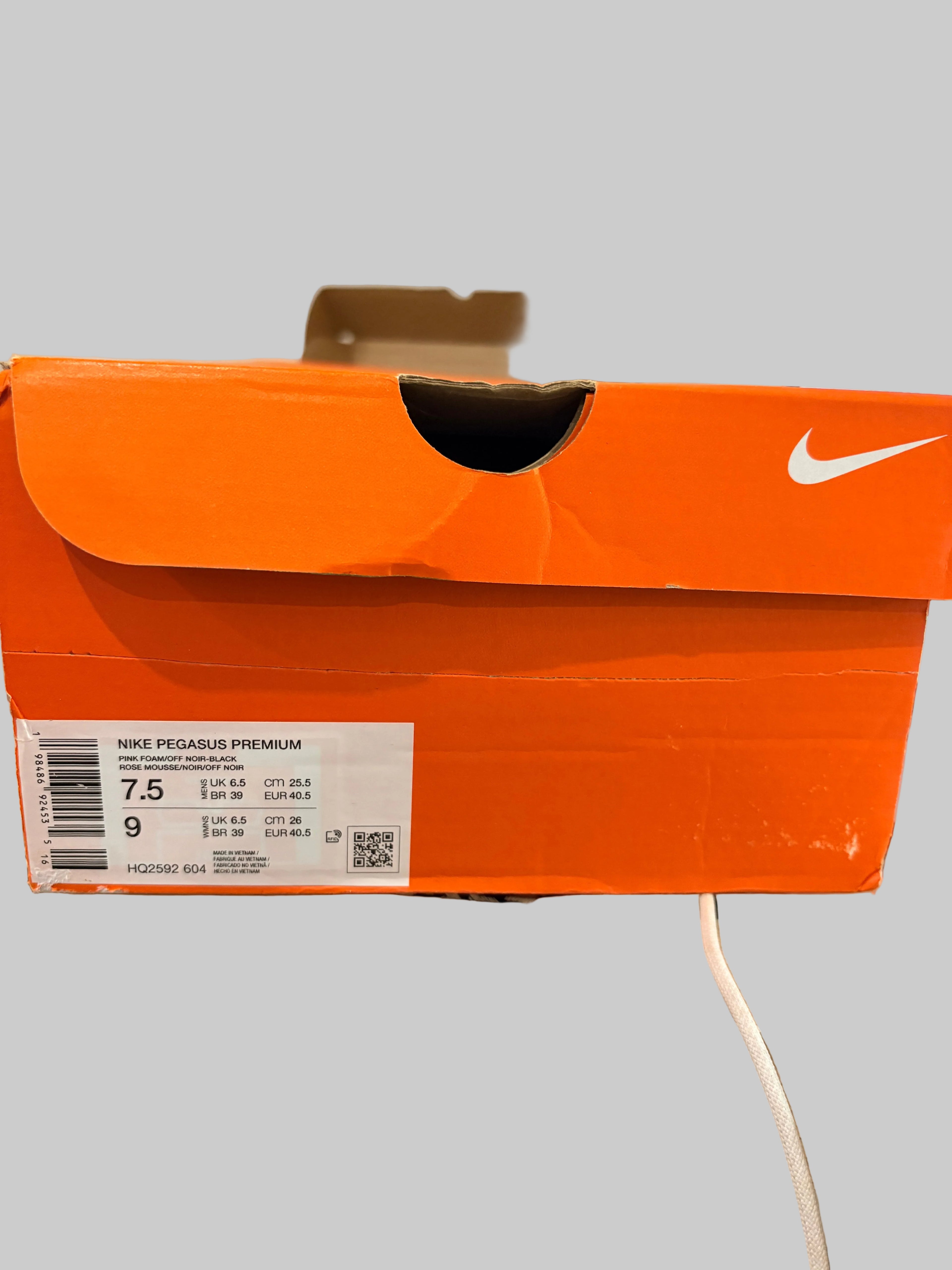 Nike – Pegasus Premium – Pink Foam / Black / Hyper Pink / Off Noir – Neuve avec étiquette NIKE