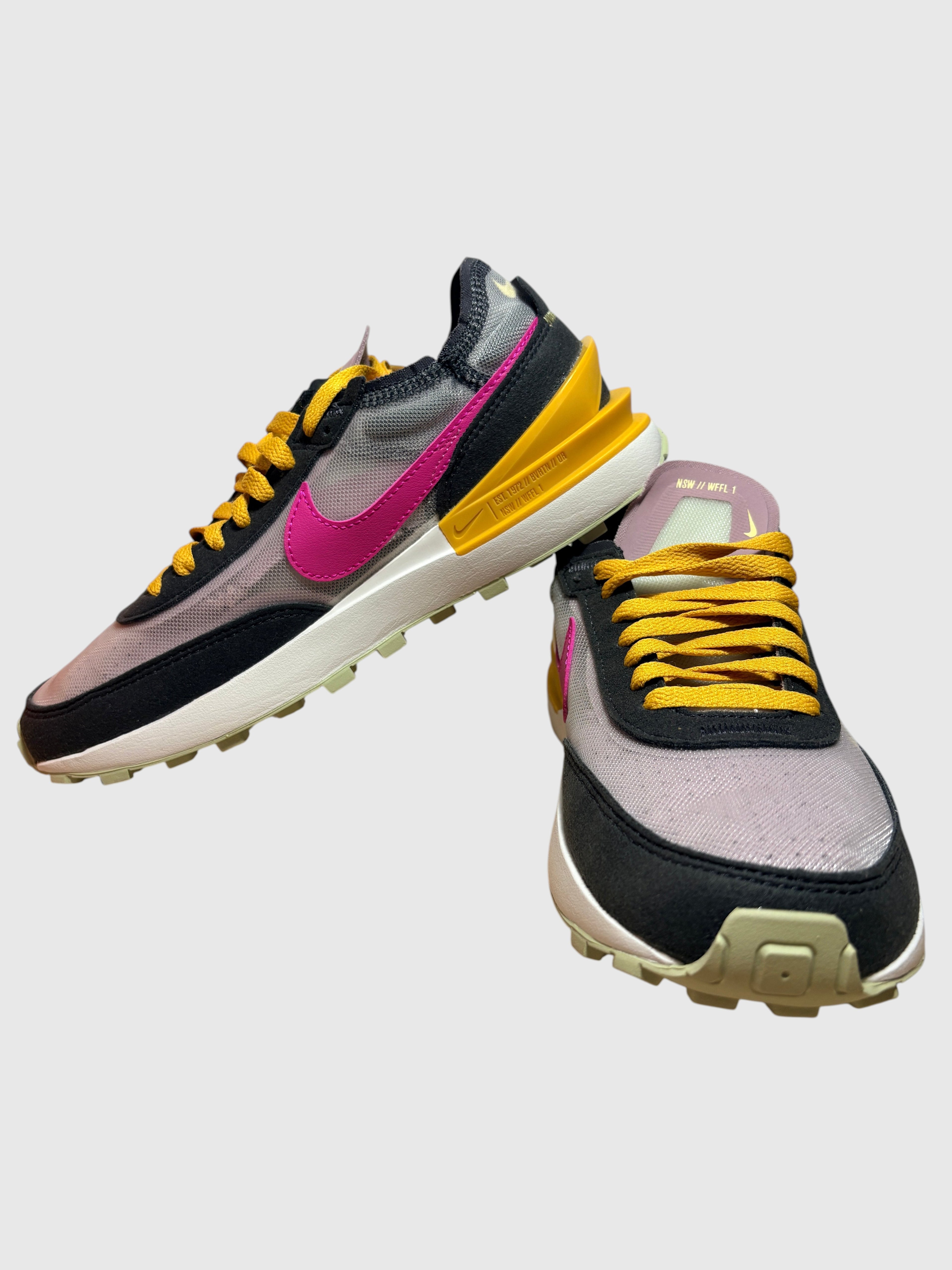 Nike Waffle One MC Brown Pink Sulfur – Taille 38 NIKE