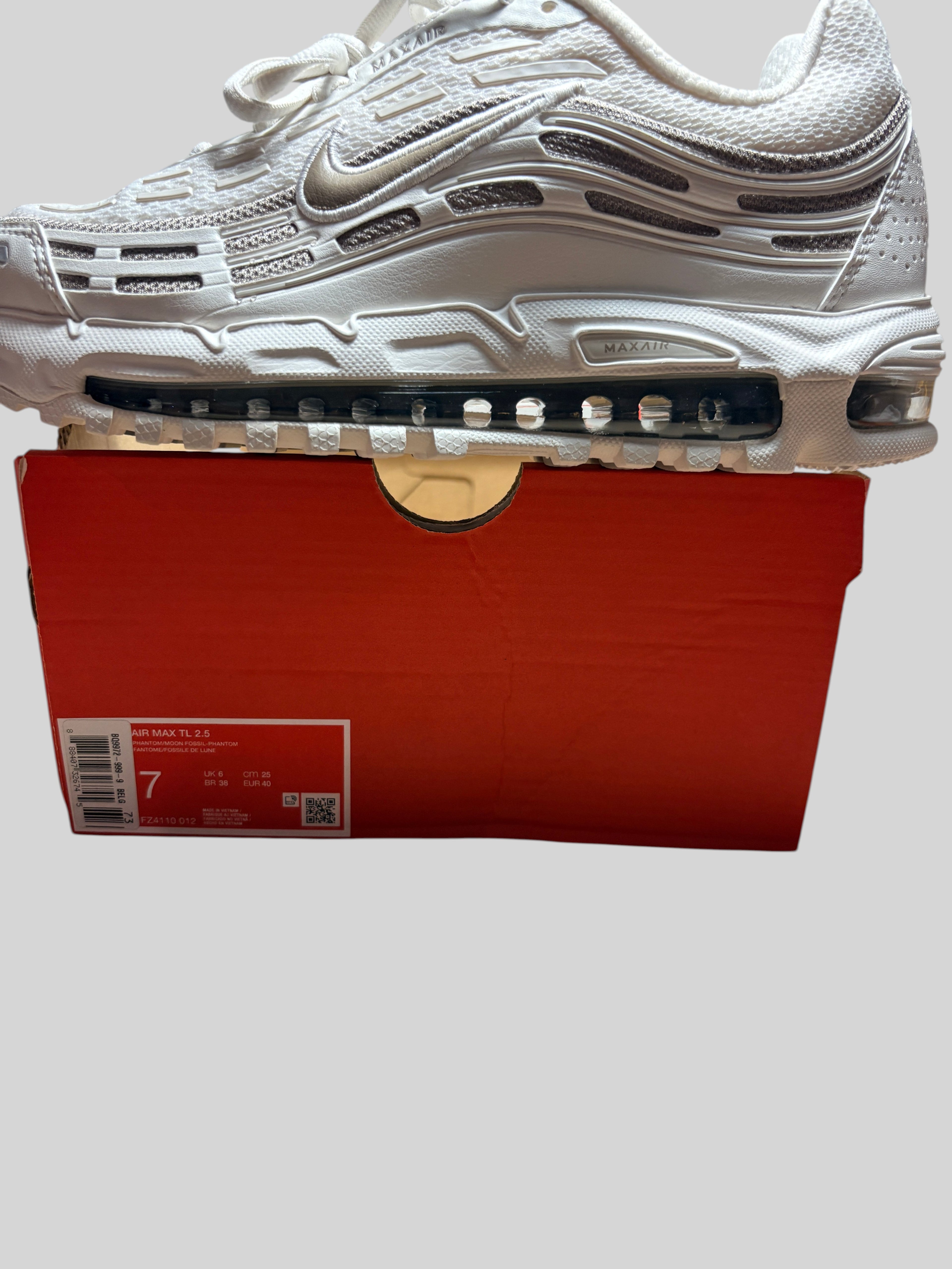 Nike - Air Max TL 2.5 - Phantom / Metallic Silver / Moon Fossil - Neuve avec étiquette NIKE
