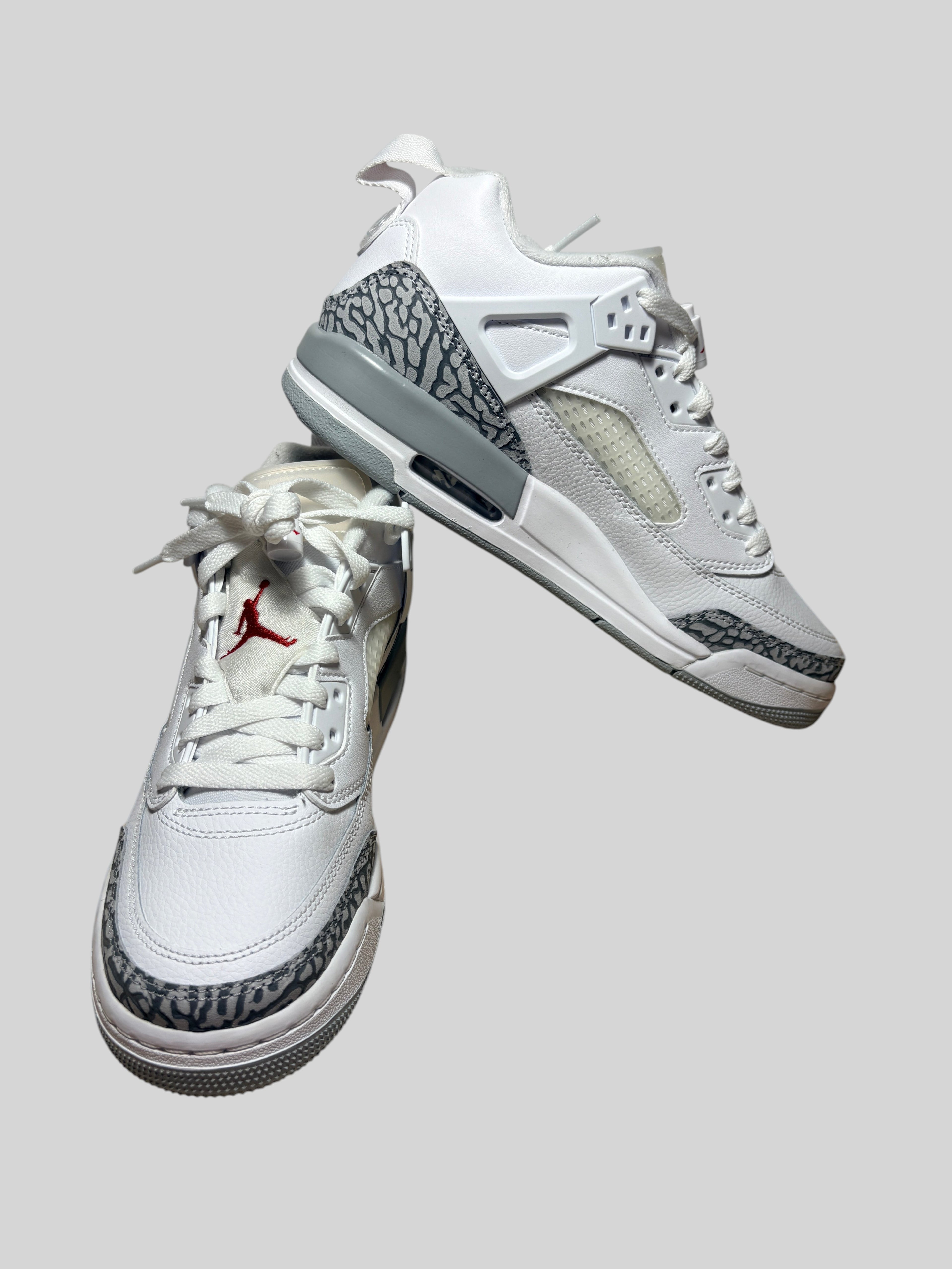 Jordan - Spizike Low GS - White / Wolf Grey / Varsity Red - Neuve avec étiquette JORDAN