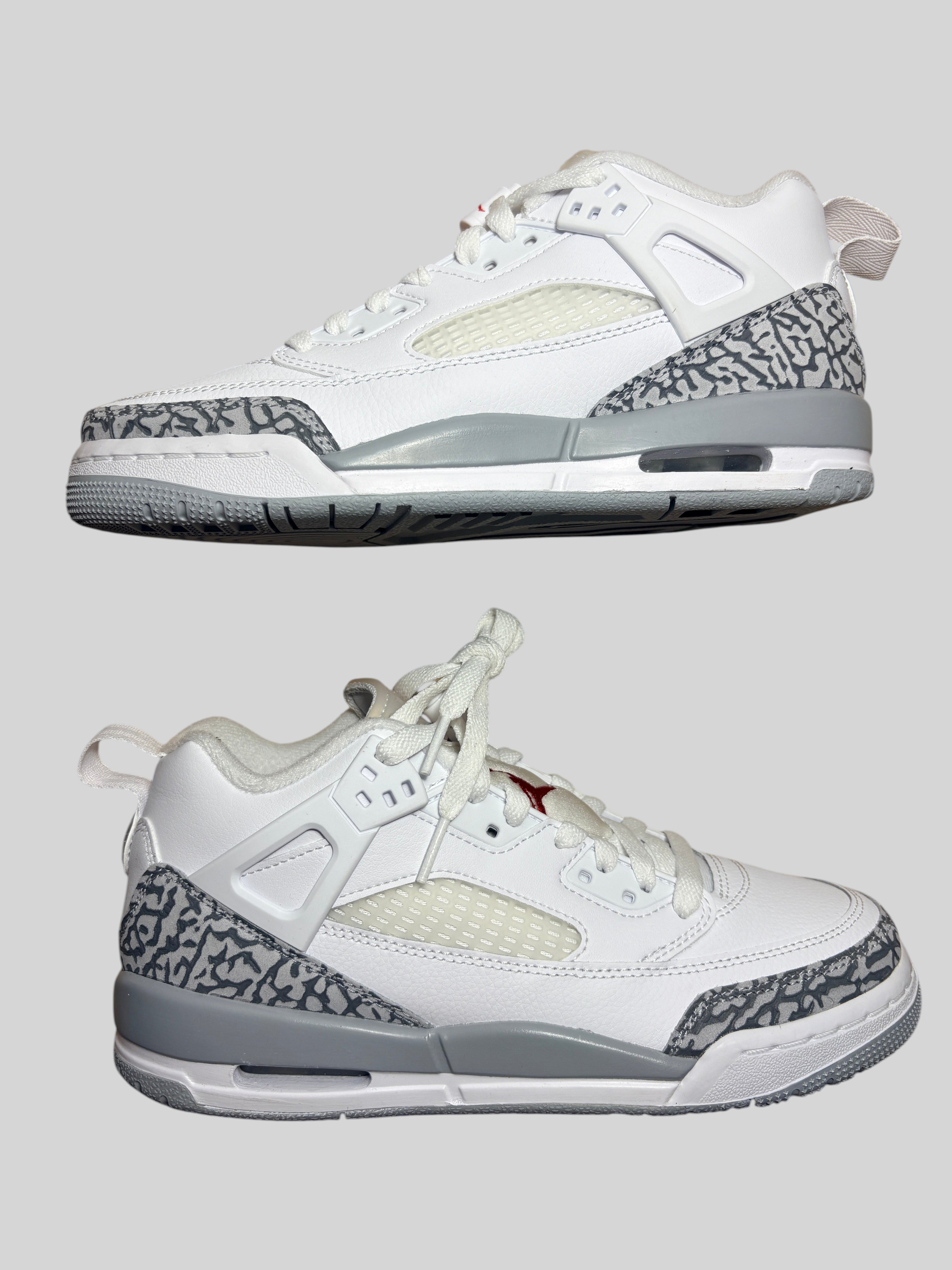 Jordan - Spizike Low GS - White / Wolf Grey / Varsity Red - Neuve avec étiquette JORDAN
