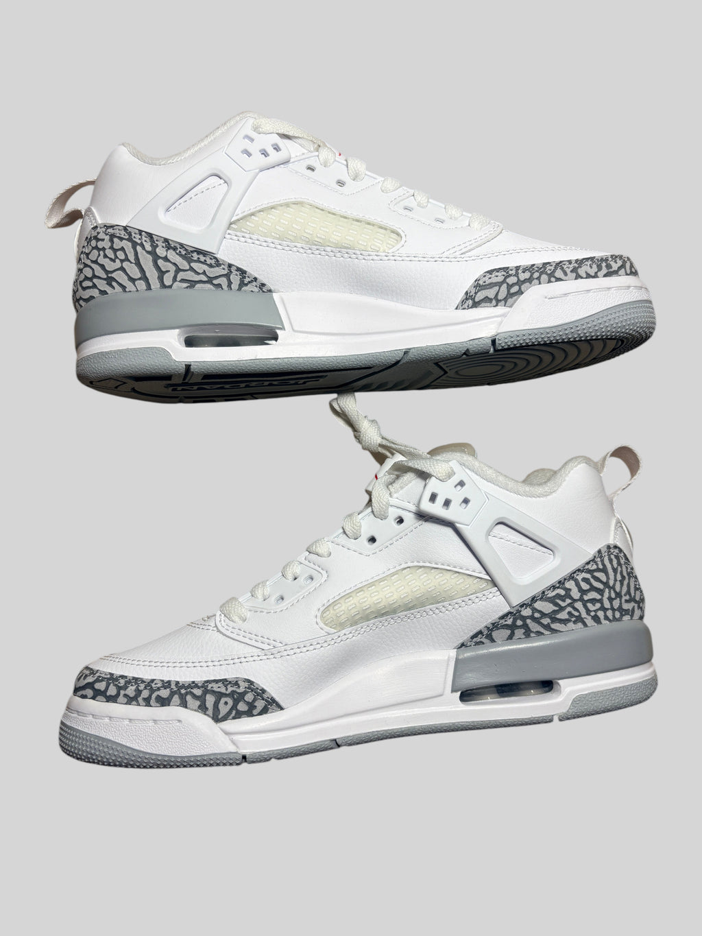 Jordan - Spizike Low GS - White / Wolf Grey / Varsity Red - Neuve avec étiquette JORDAN